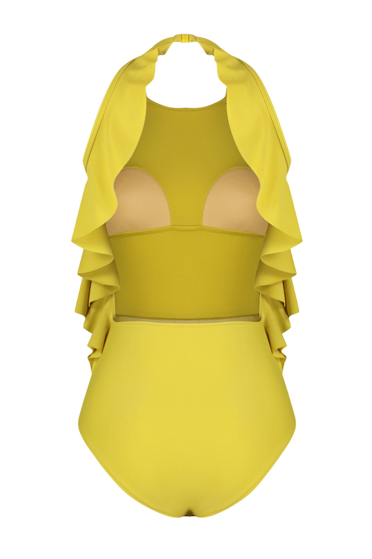 Costum de baie complet pentru femei Trendyol Frill Detailed