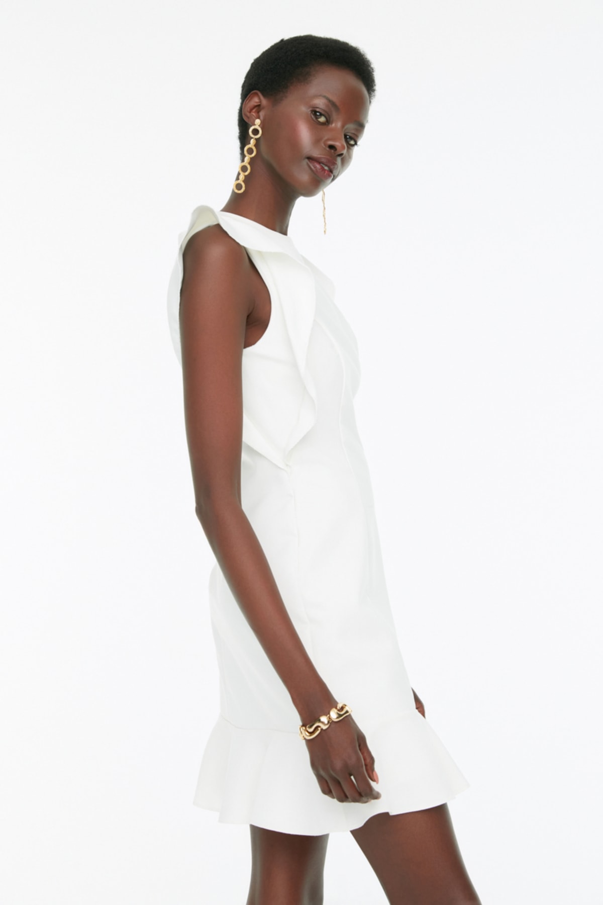 Rochie dama, Trendyol Frill Detailed