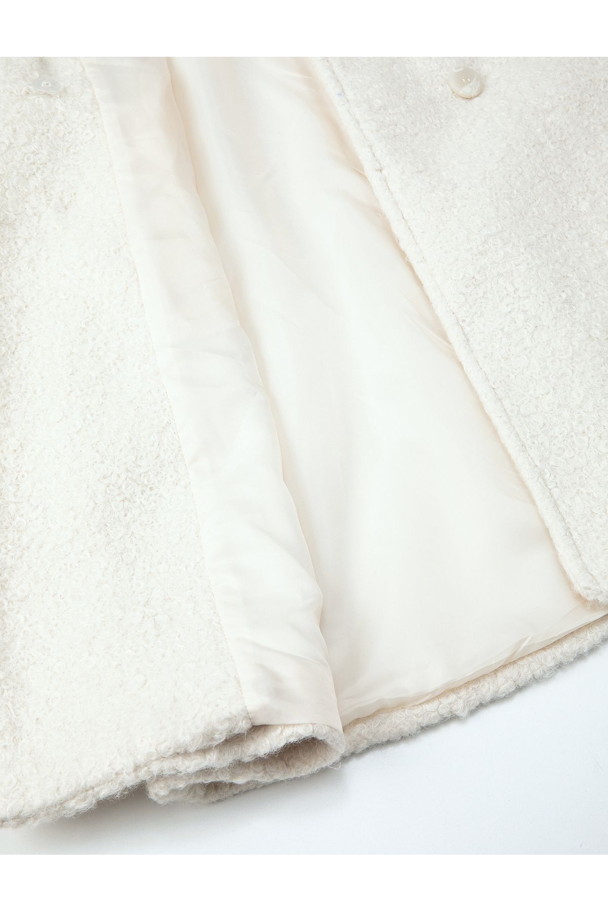 Koton Women Ecru Coat