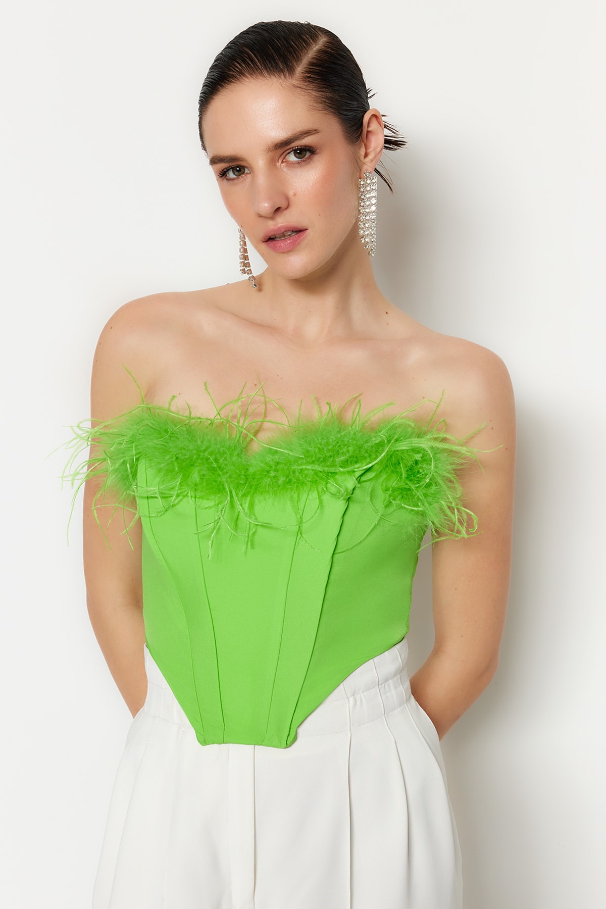 Women's crop top Trendyol Collection