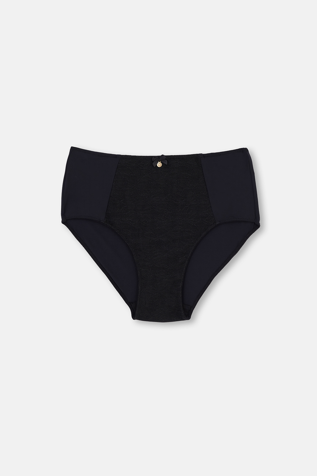 Levně Dagi Black Lace Detailed Shape Panties