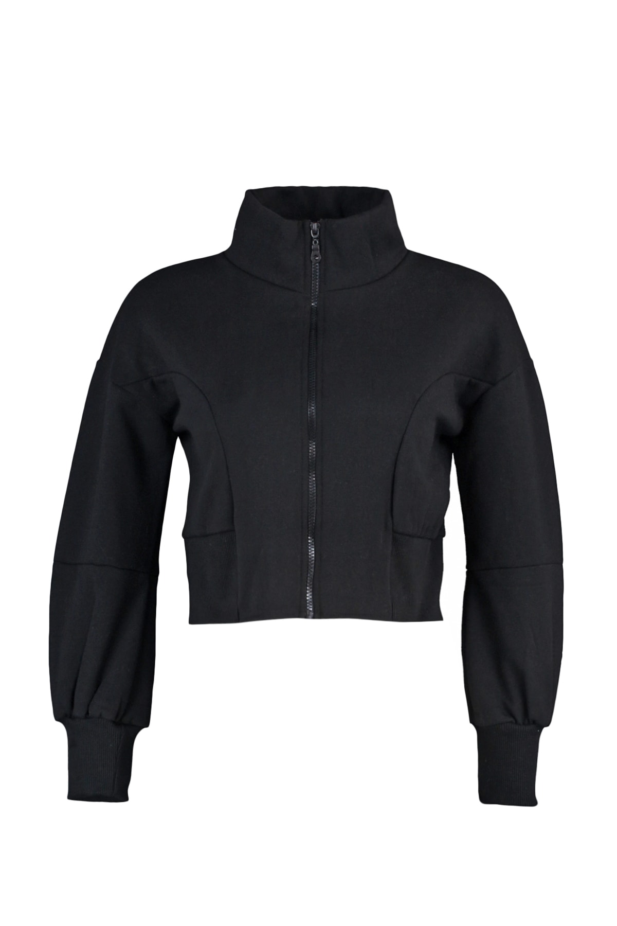 Trendyol Sweatshirt - Black - Regular fit