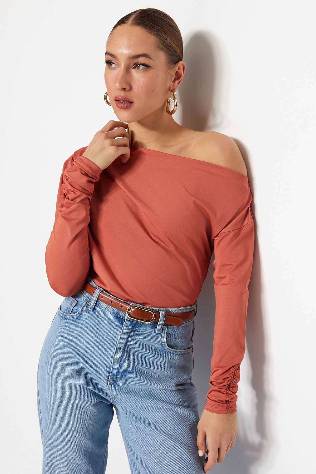 Women's blouse Trendyol Knitted