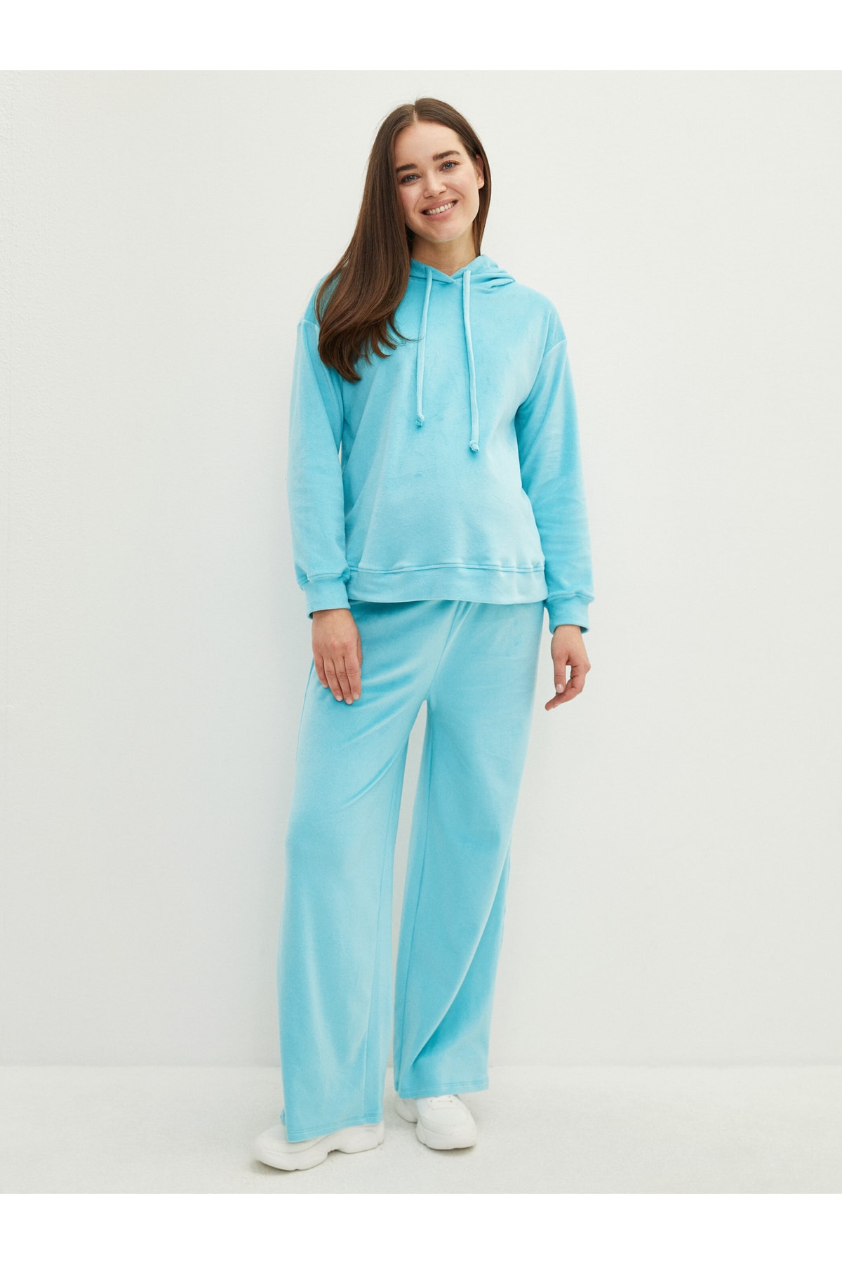 LC Waikiki Plain Maternity Sweatpants cu talie elastică