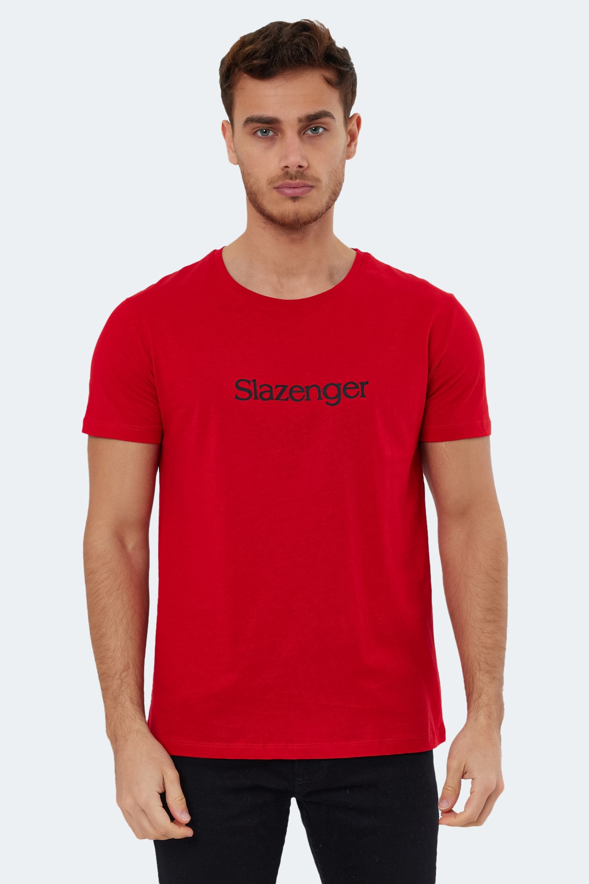 Slazenger Sabe Pánske tričko červené