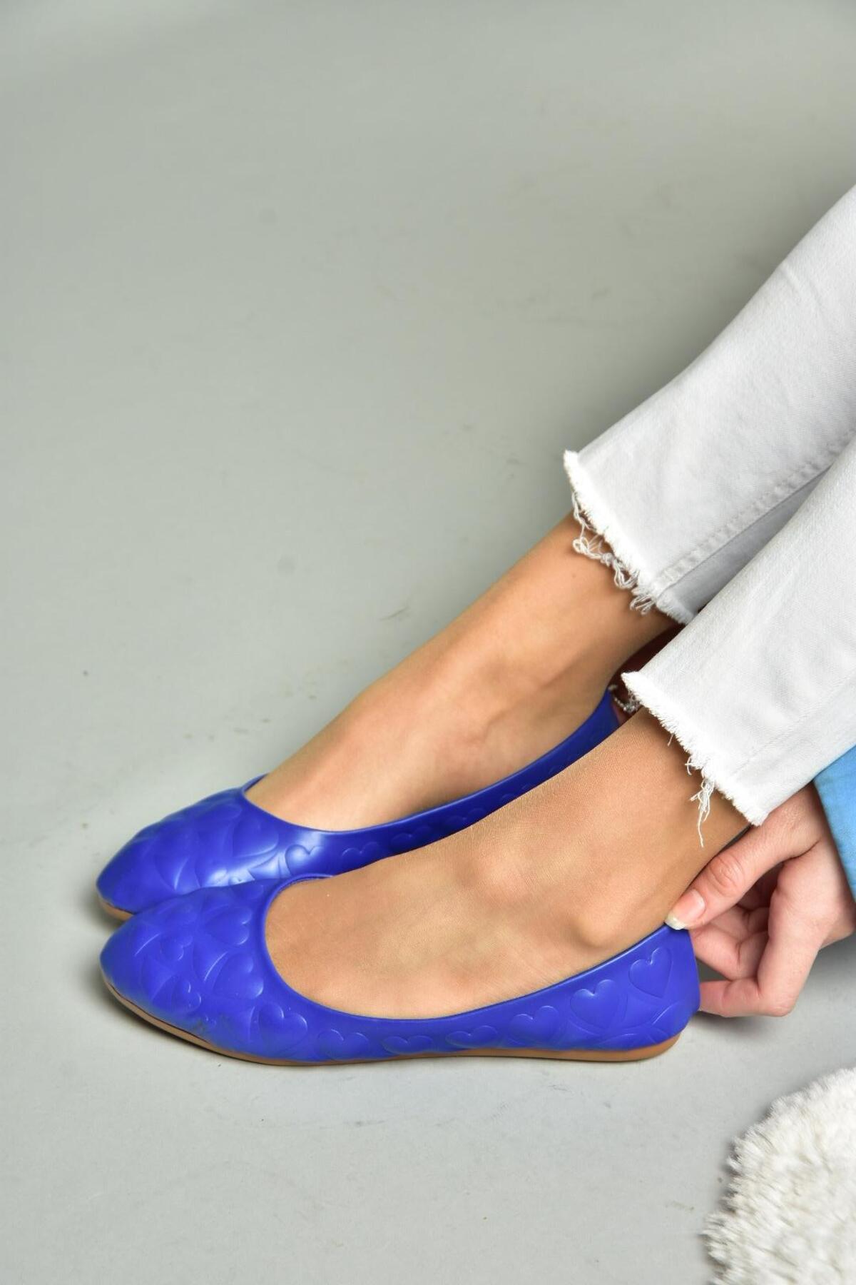 Fox Shoes S314020209 Women's Saxe Blue Flat