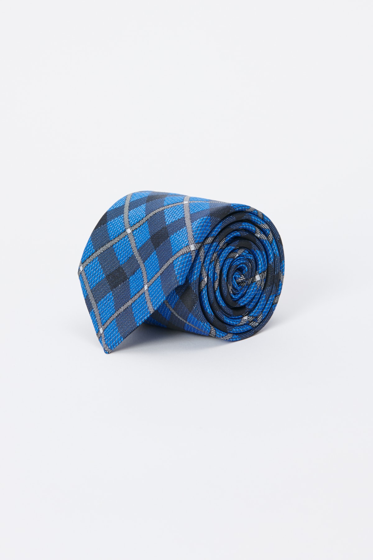 Levně ALTINYILDIZ CLASSICS Men's Blue Navy Patterned Tie