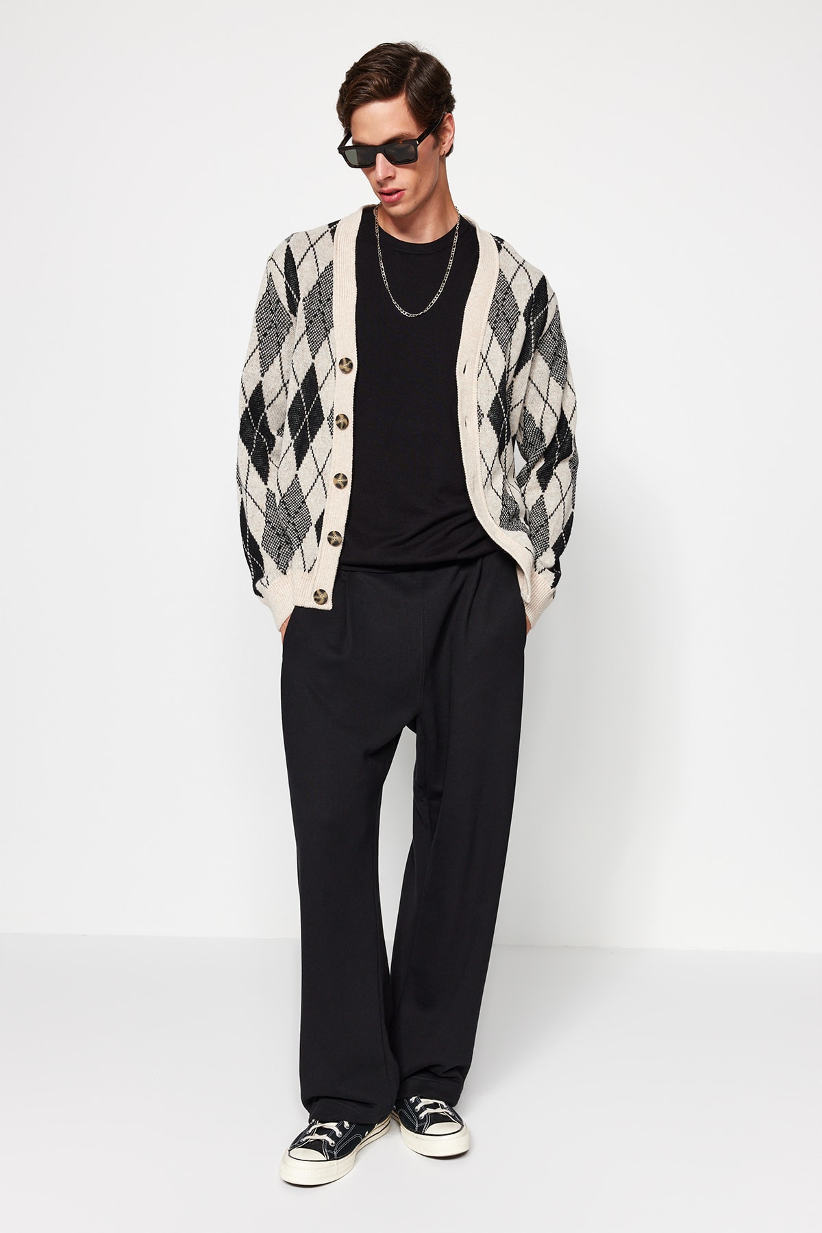 Trendyol Cardigan - Beige - Regular fit