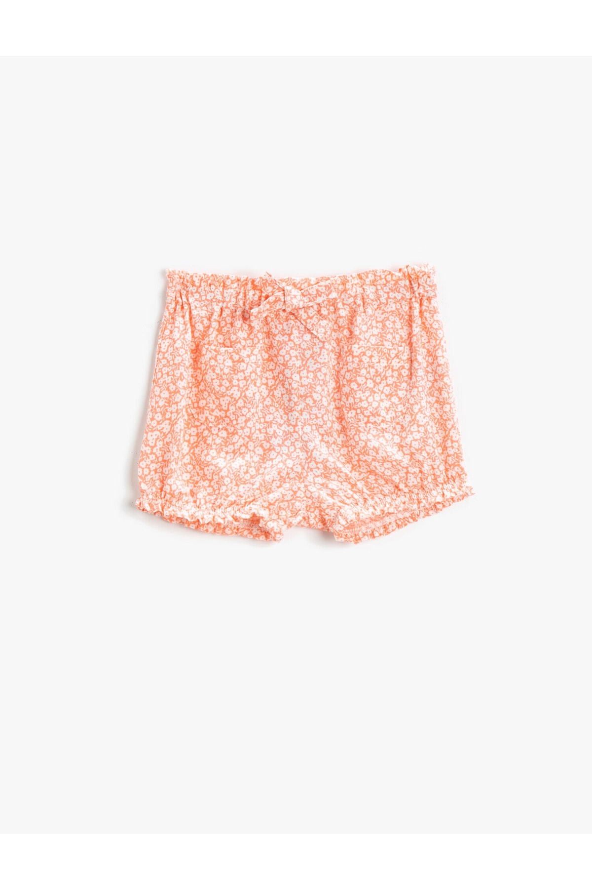 Levně Koton Floral Shorts Pocket Elastic Waist