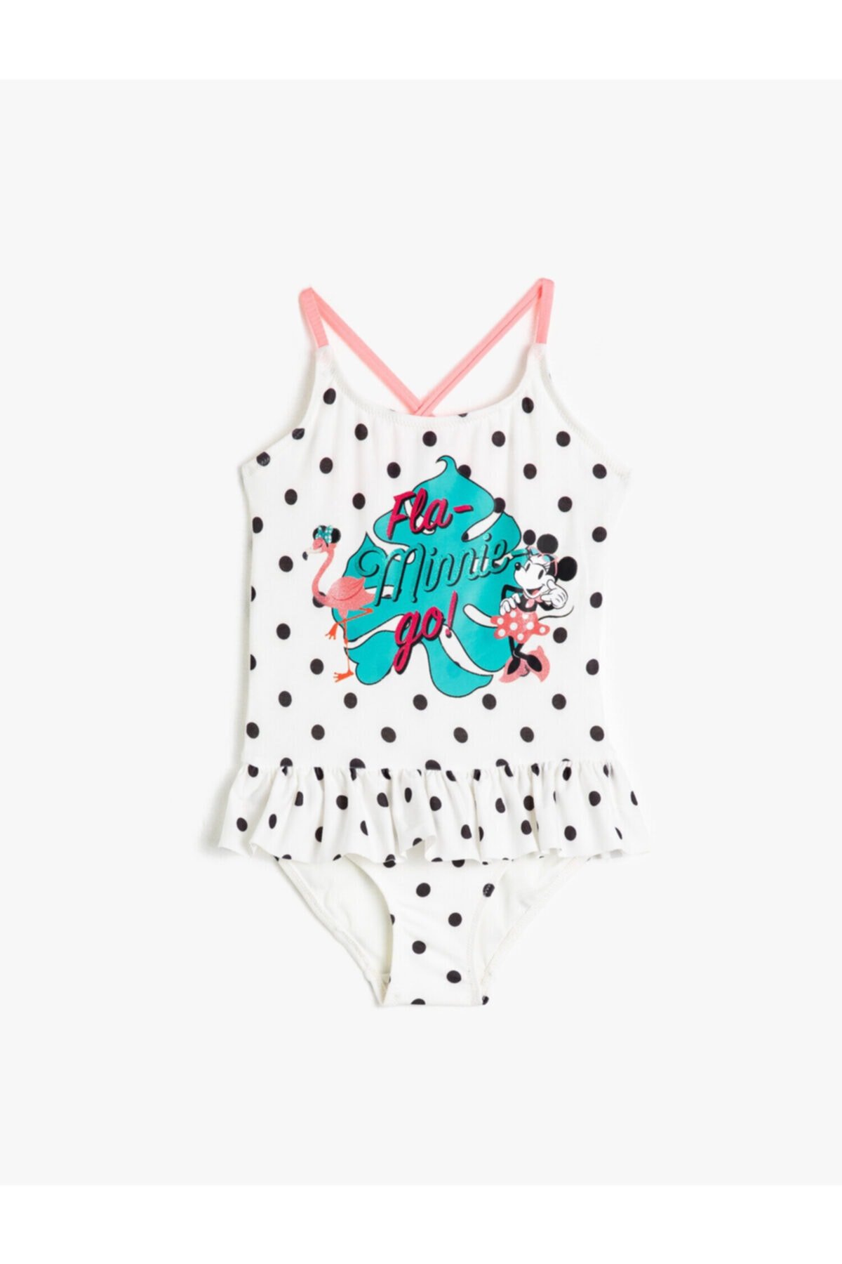 Koton Licensed by Disney Minnie Printed Swimwear