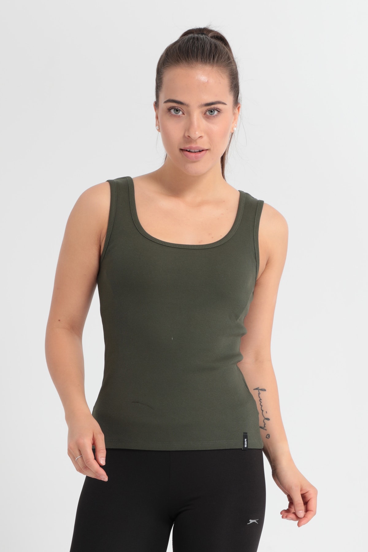Slazenger Women's Pressure T-shirt Khaki