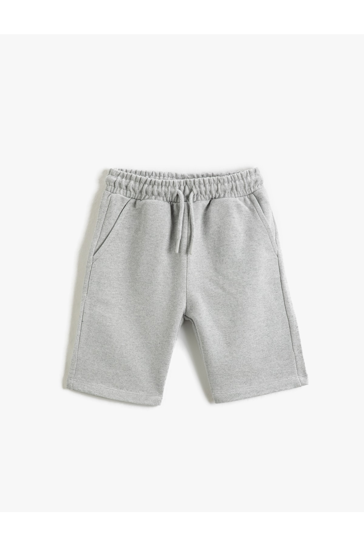 Koton Basic Chino Shorts with Tie Waist, Pockets