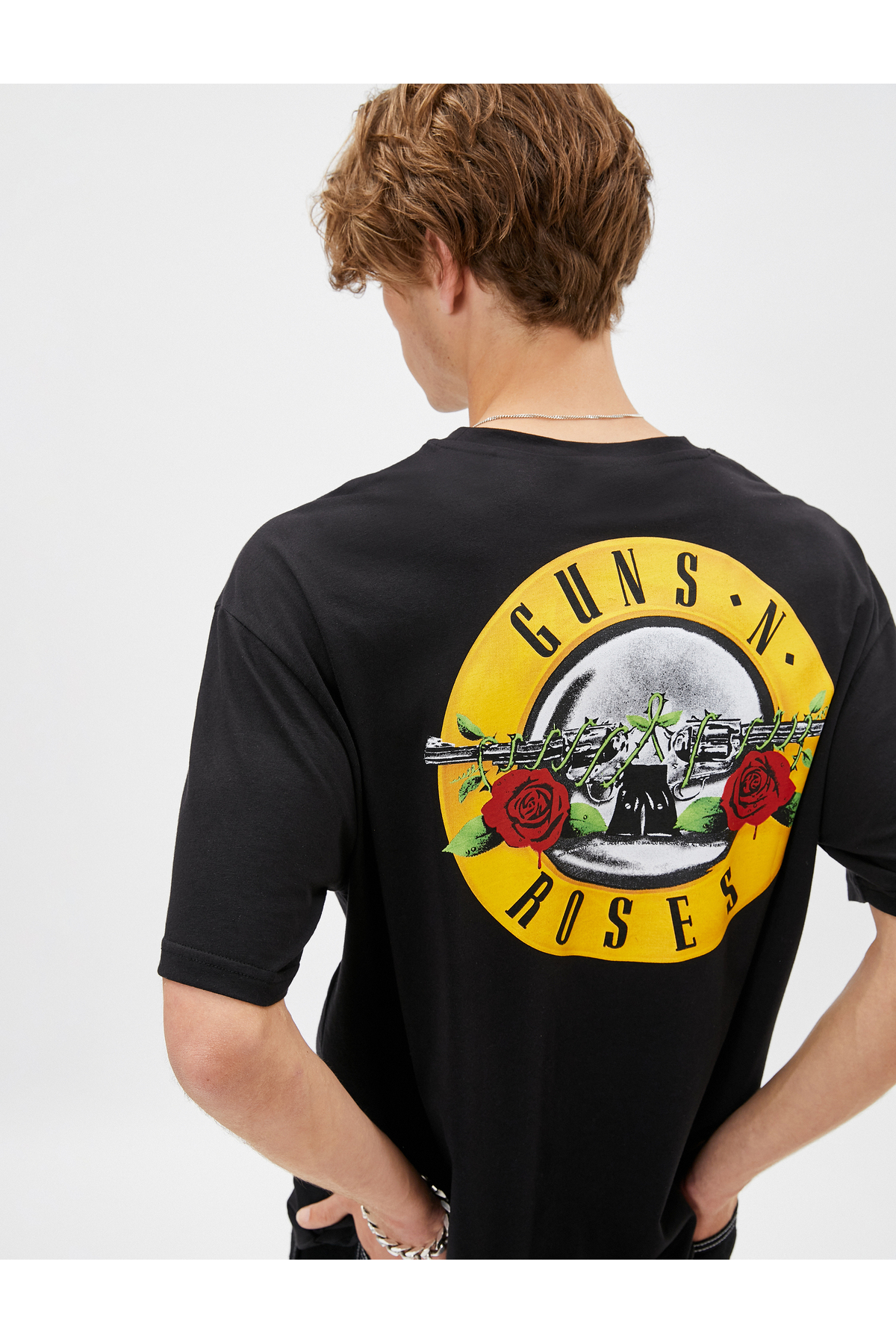 Levně Koton Guns N' Roses T-Shirt Licensed Printed on the Back