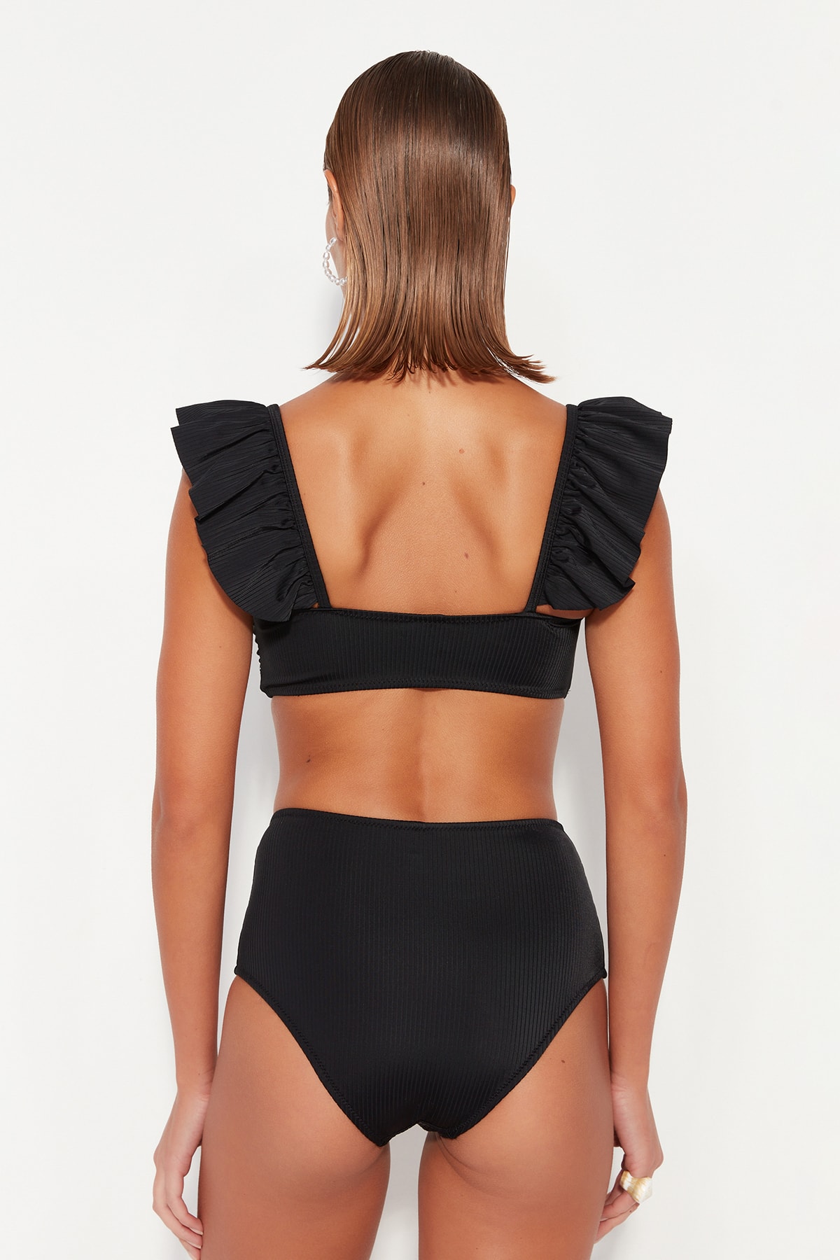 Bikini partea de sus Trendyol Frilly