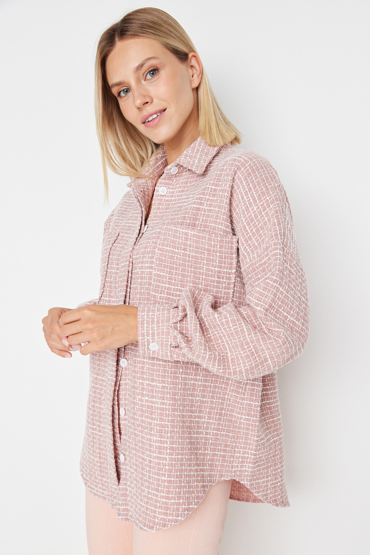 Women's shirt Trendyol Dried Rose