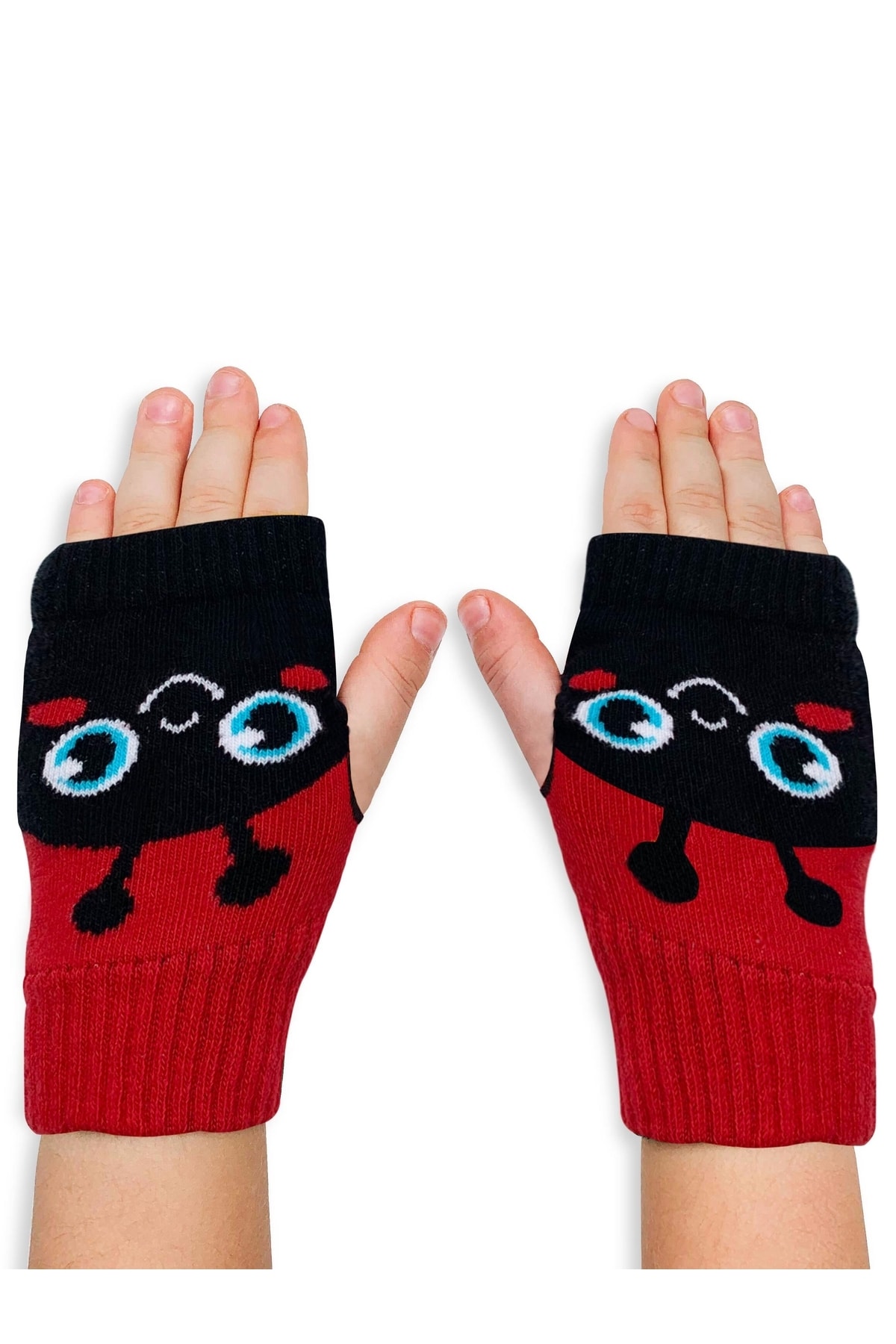Levně Denokids Ladybug Girls' Gloves