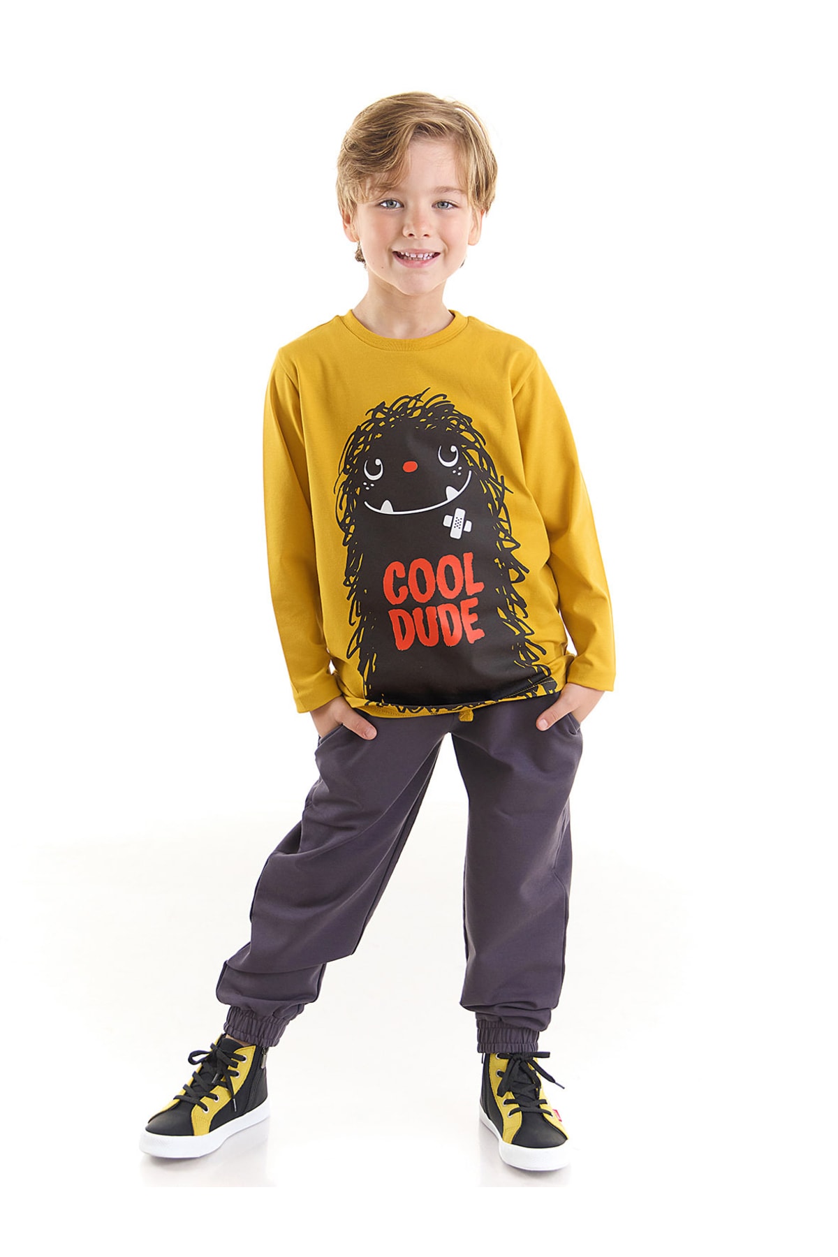 Levně Denokids Cool Dude Boys T-shirt Trousers Suit