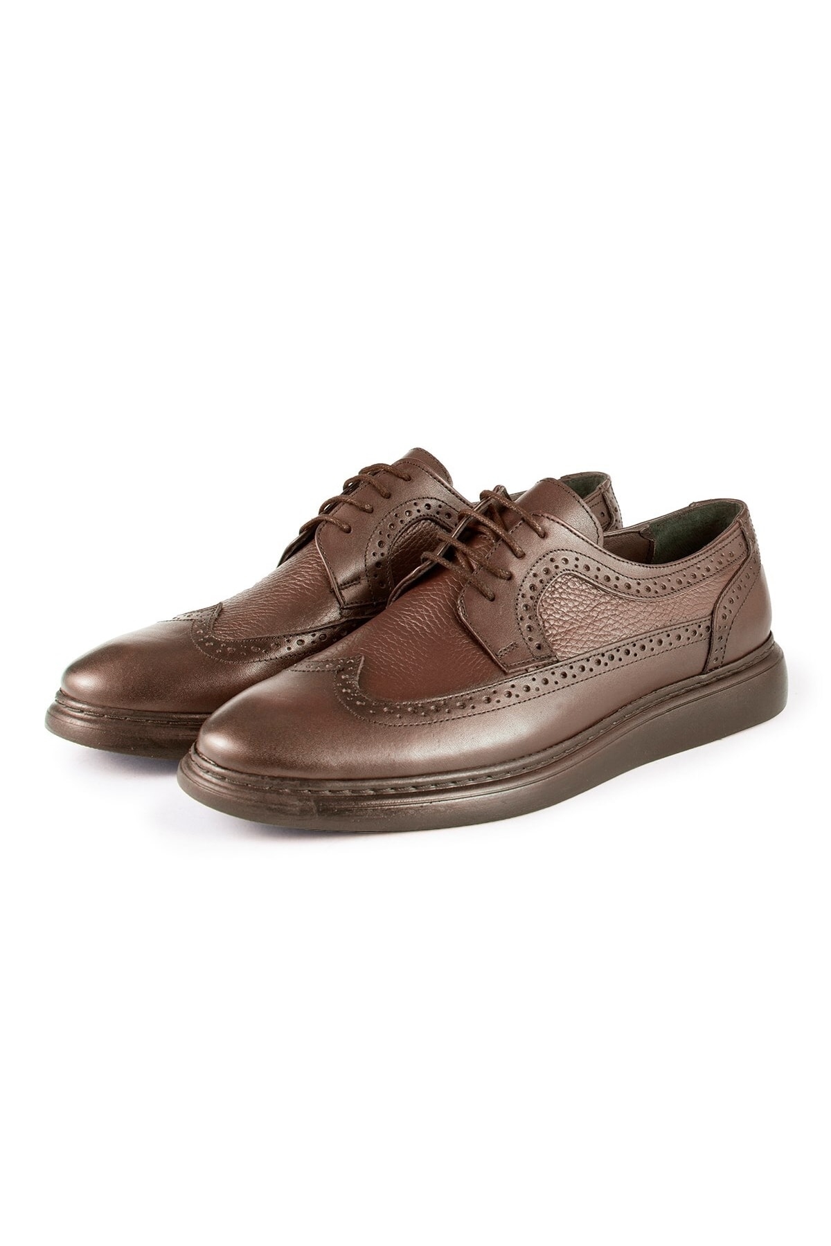 Levně Ducavelli Lusso Genuine Leather Men's Casual Classic Shoes, Genuine Leather Classic Shoes, Derby Classic.