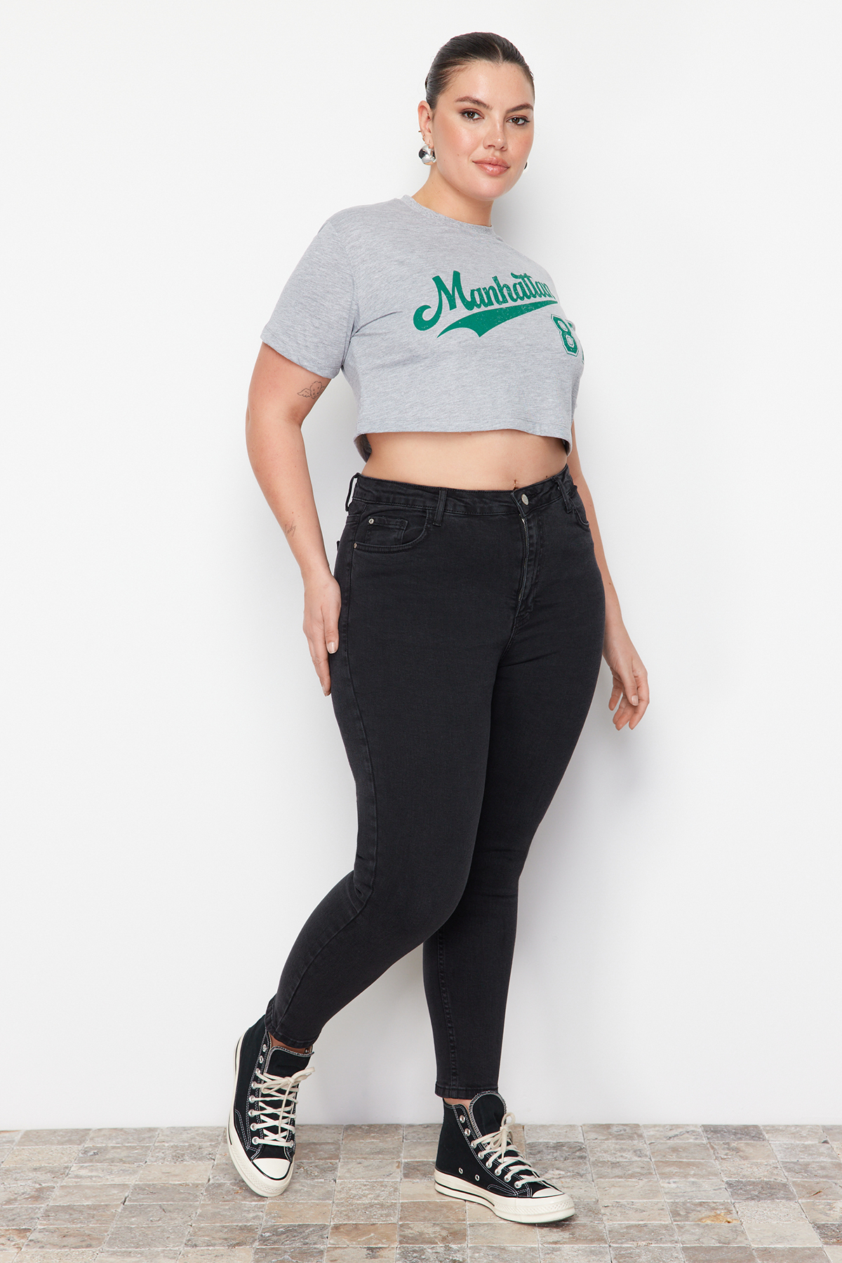 Damenjeans Trendyol Plus Size