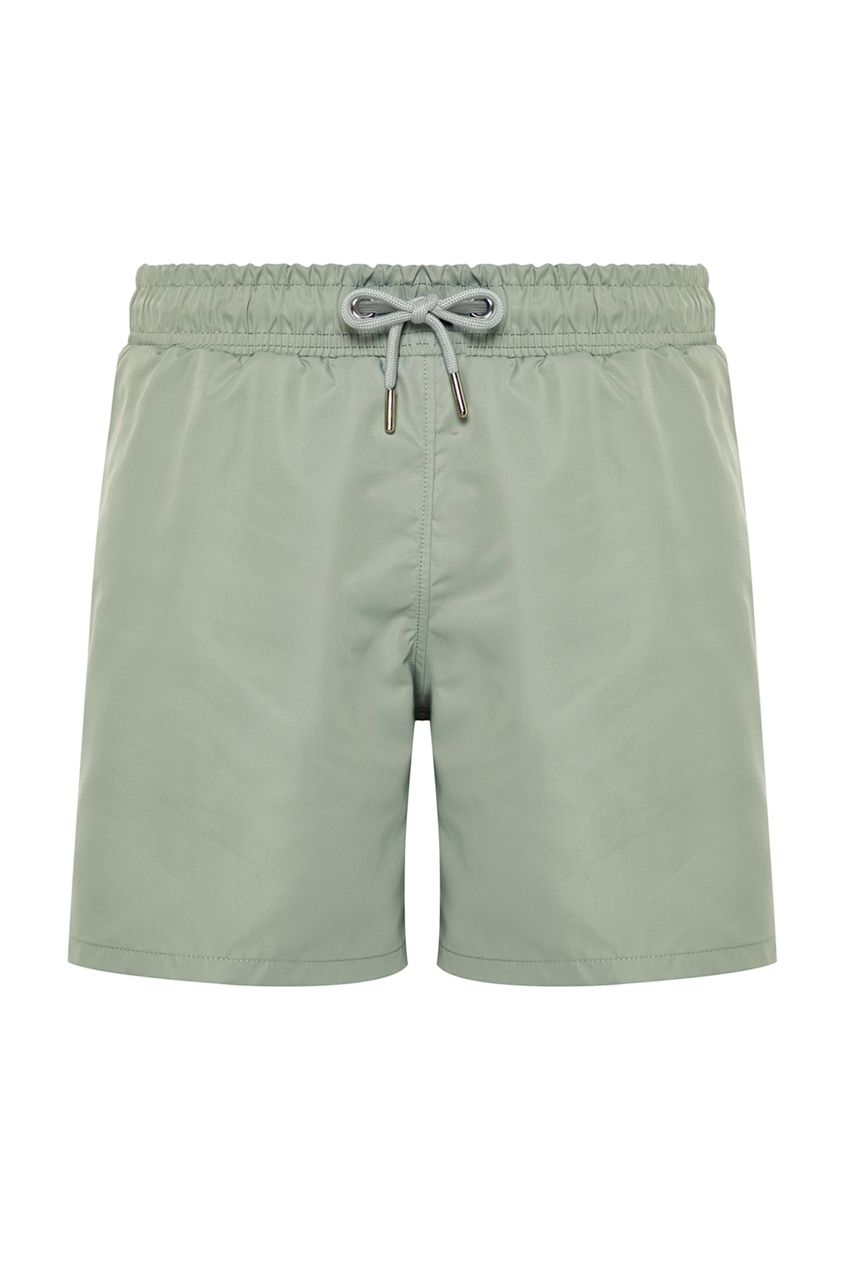 Trendyol Light Khaki Men's Extra Short Basic Sea Shorts