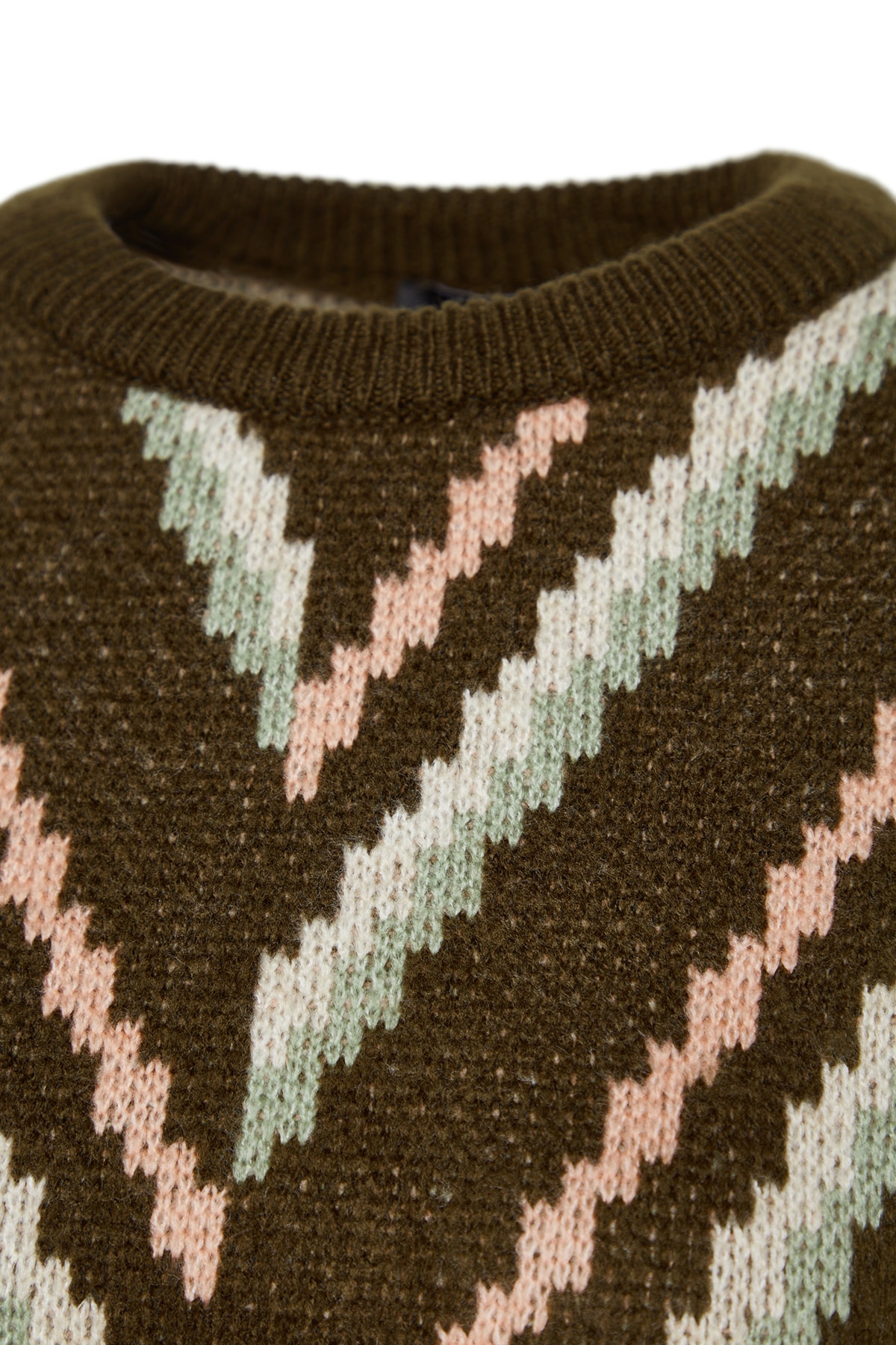 Trendyol Khaki Pulover tricotaje cu textură moale