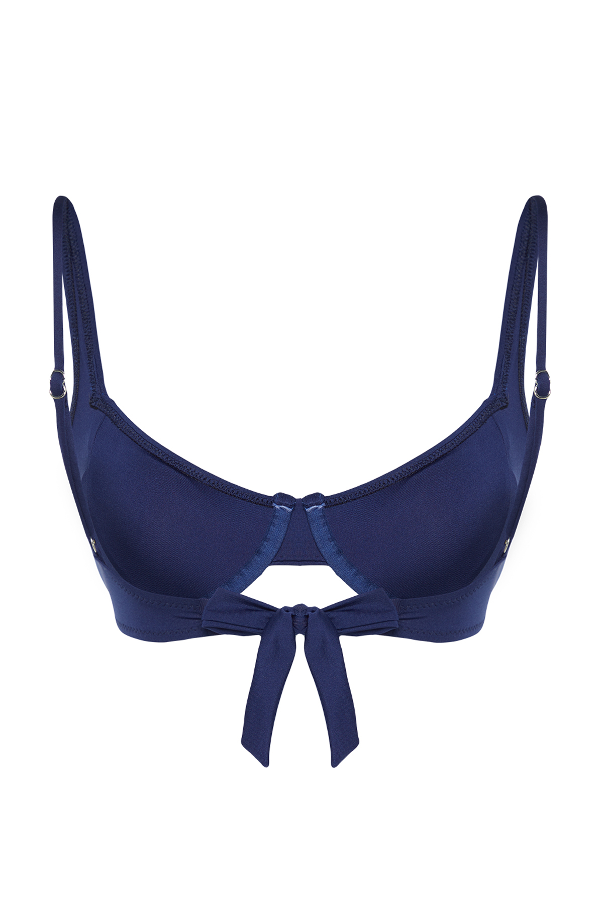 Trendyol Navy Blue Balconette Mix&amp;Match Bikini Above