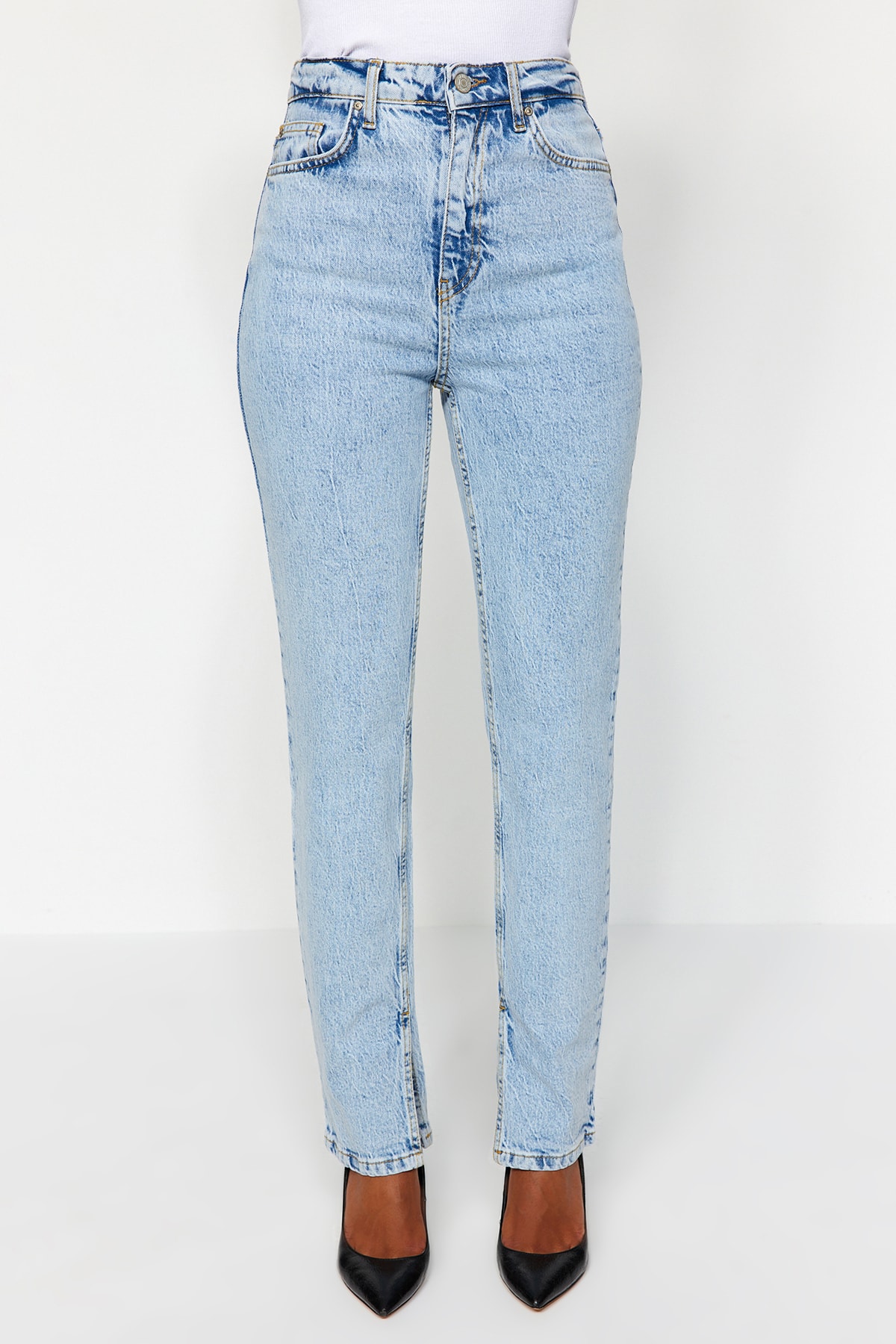Dámské rifle Trendyol Bootcut