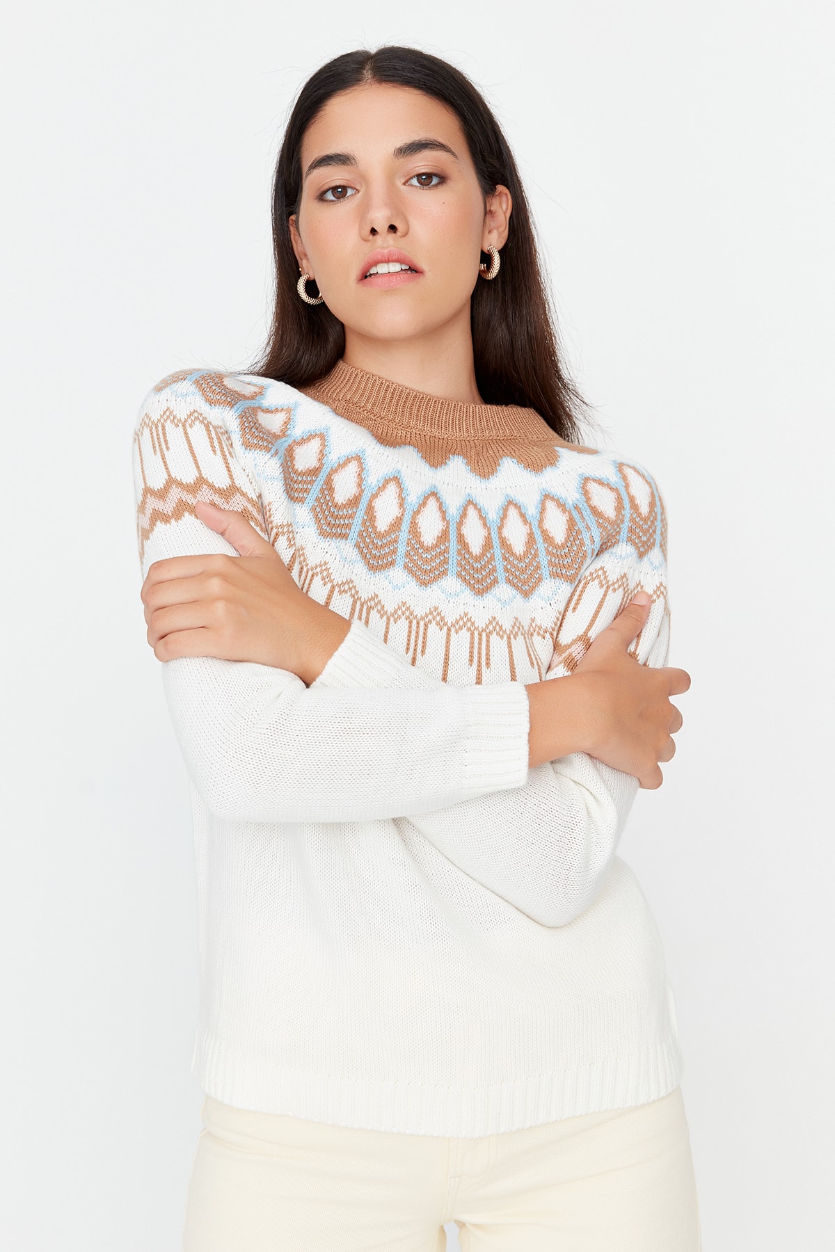 Women's sweater Trendyol Fuchsia