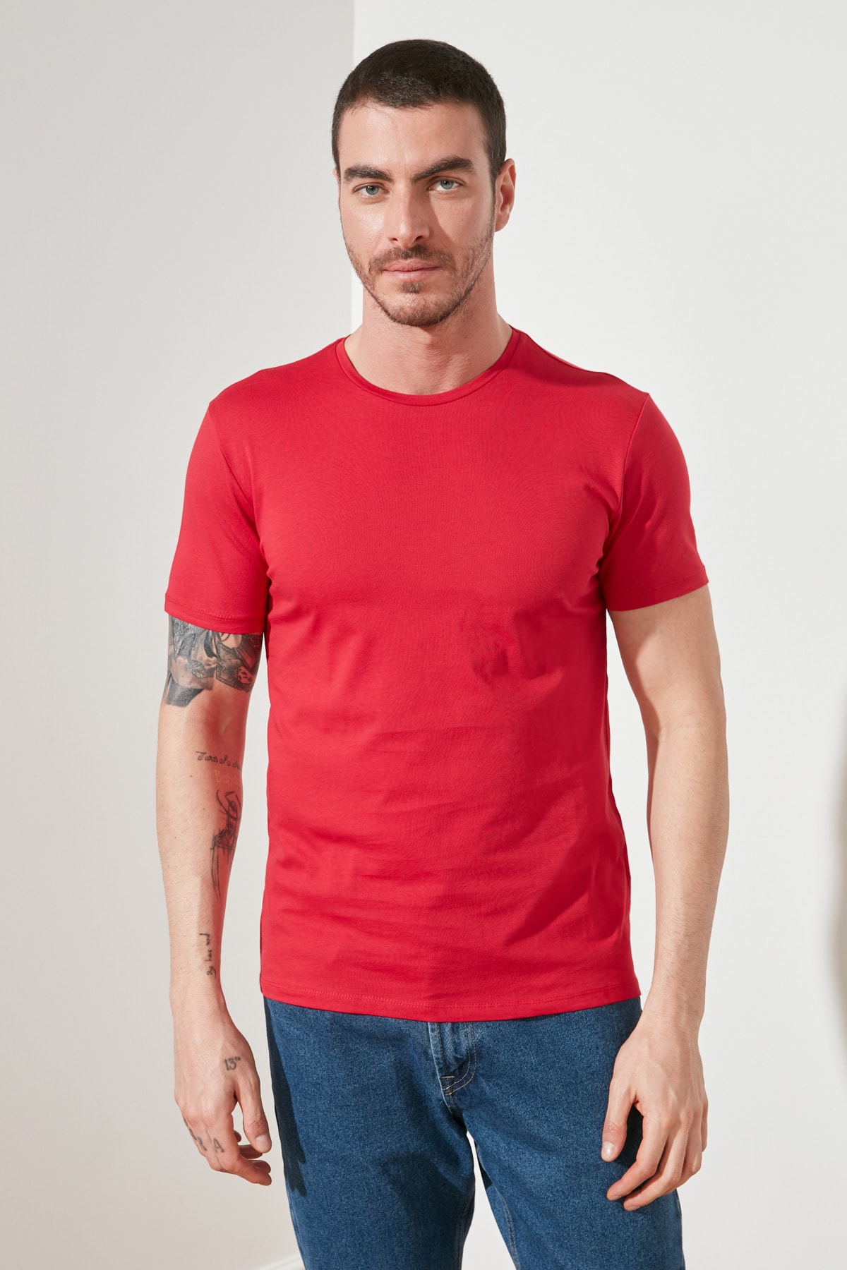 Muška majica Trendyol Multi-Coloured 5P