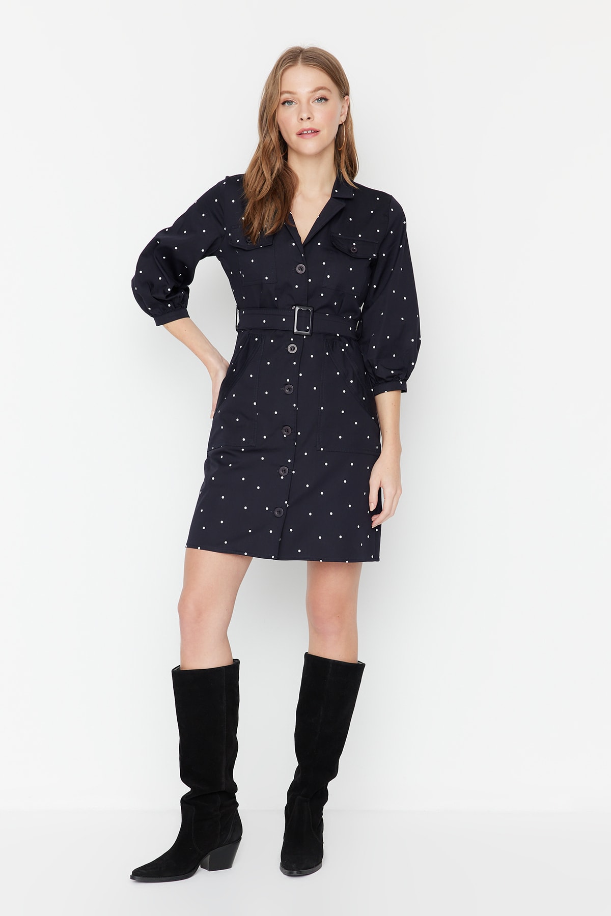 Trendyol Dress - Black - Shift
