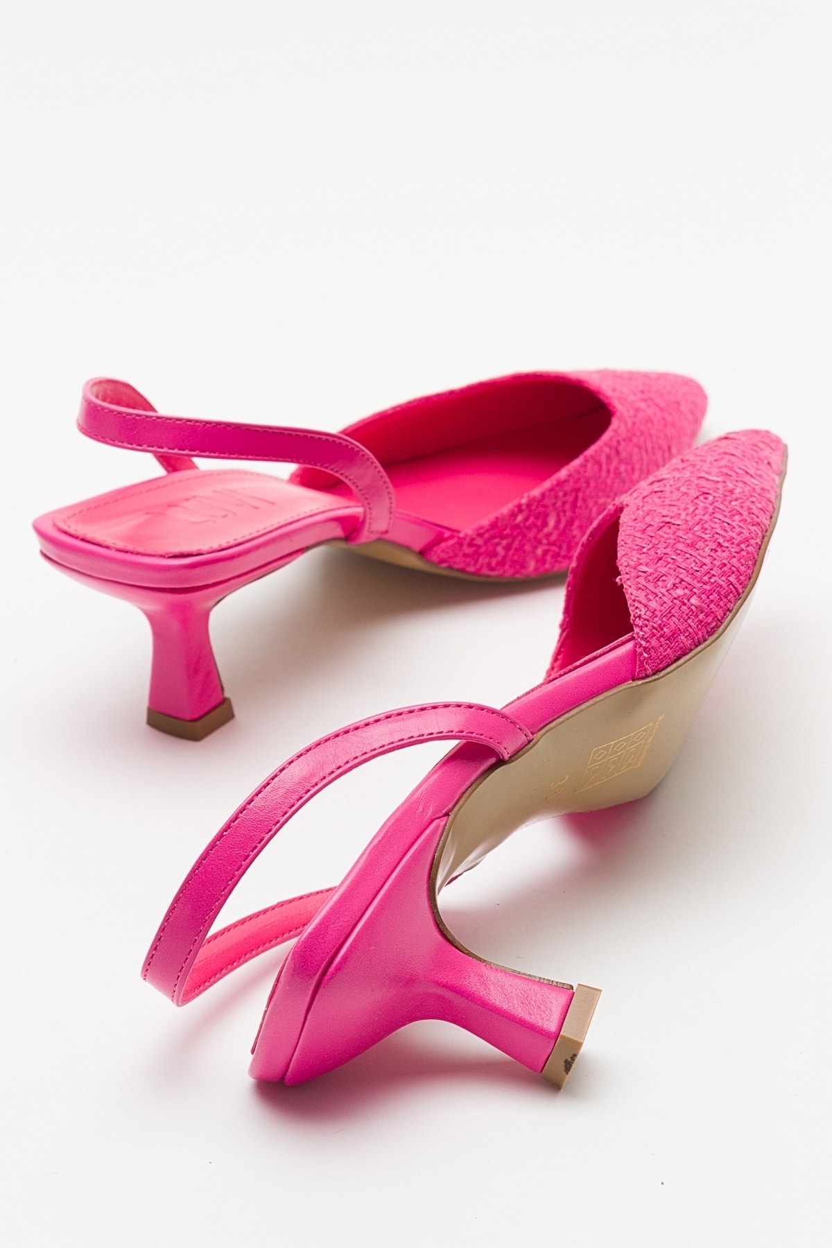 LuviShoes OVER Pink Women's Heeled Shoes
