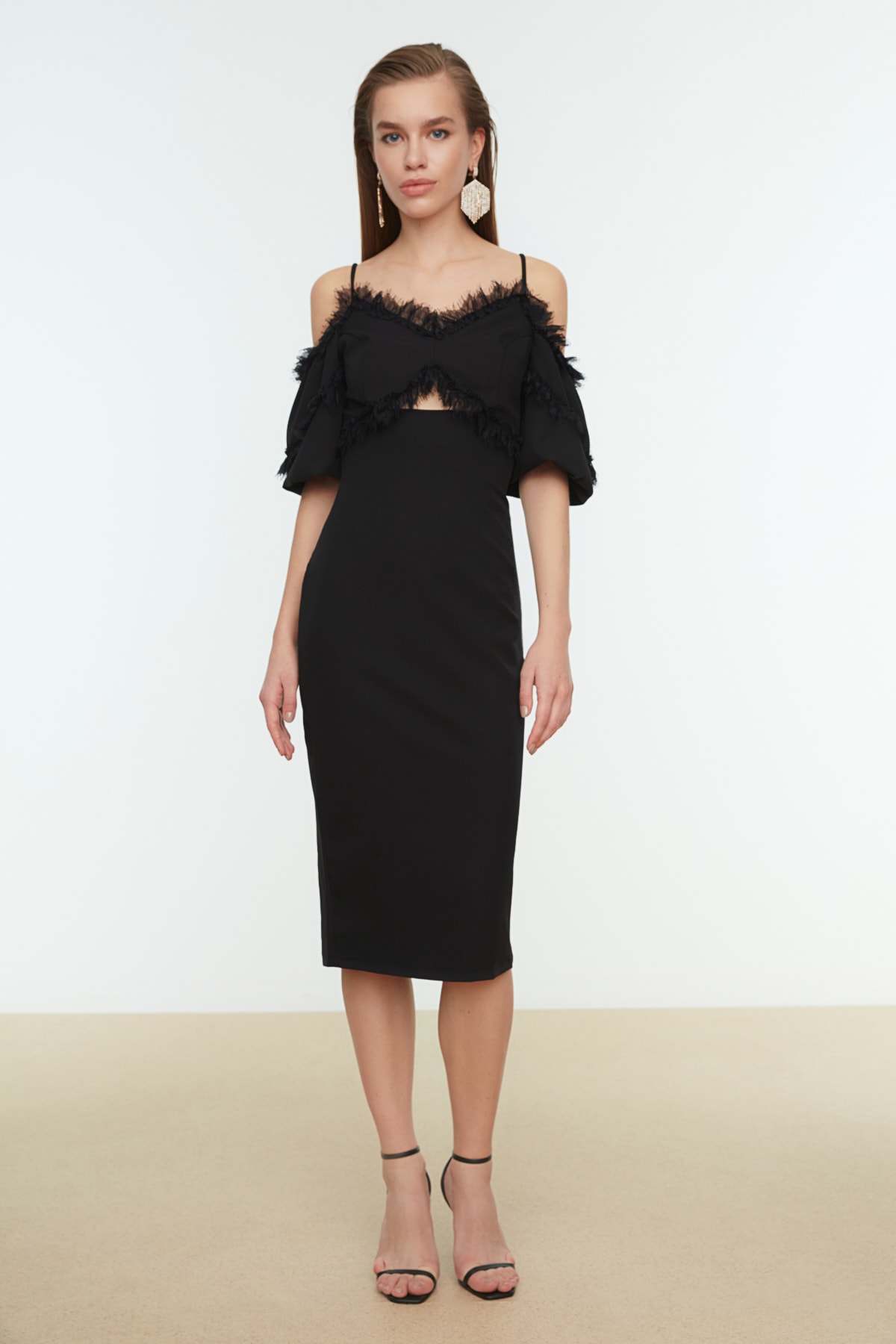 Rochie dama Trendyol Lace Detailed