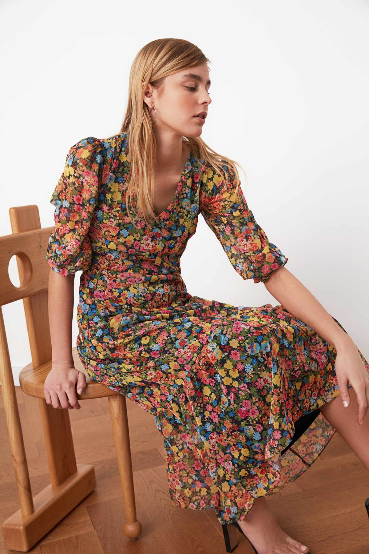 Women's dress Trendyol Floral