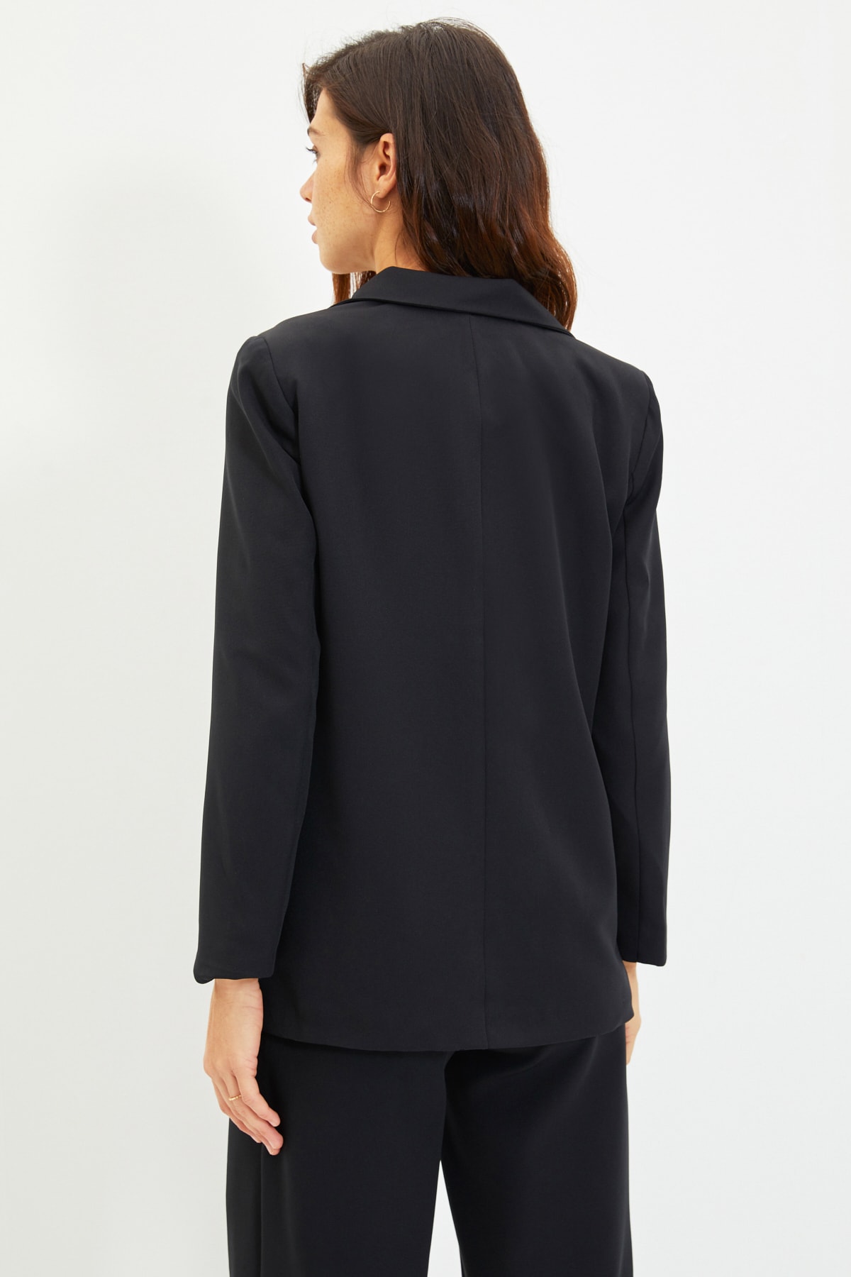 Sacou dama, Trendyol TWOAW22CE0046/Black