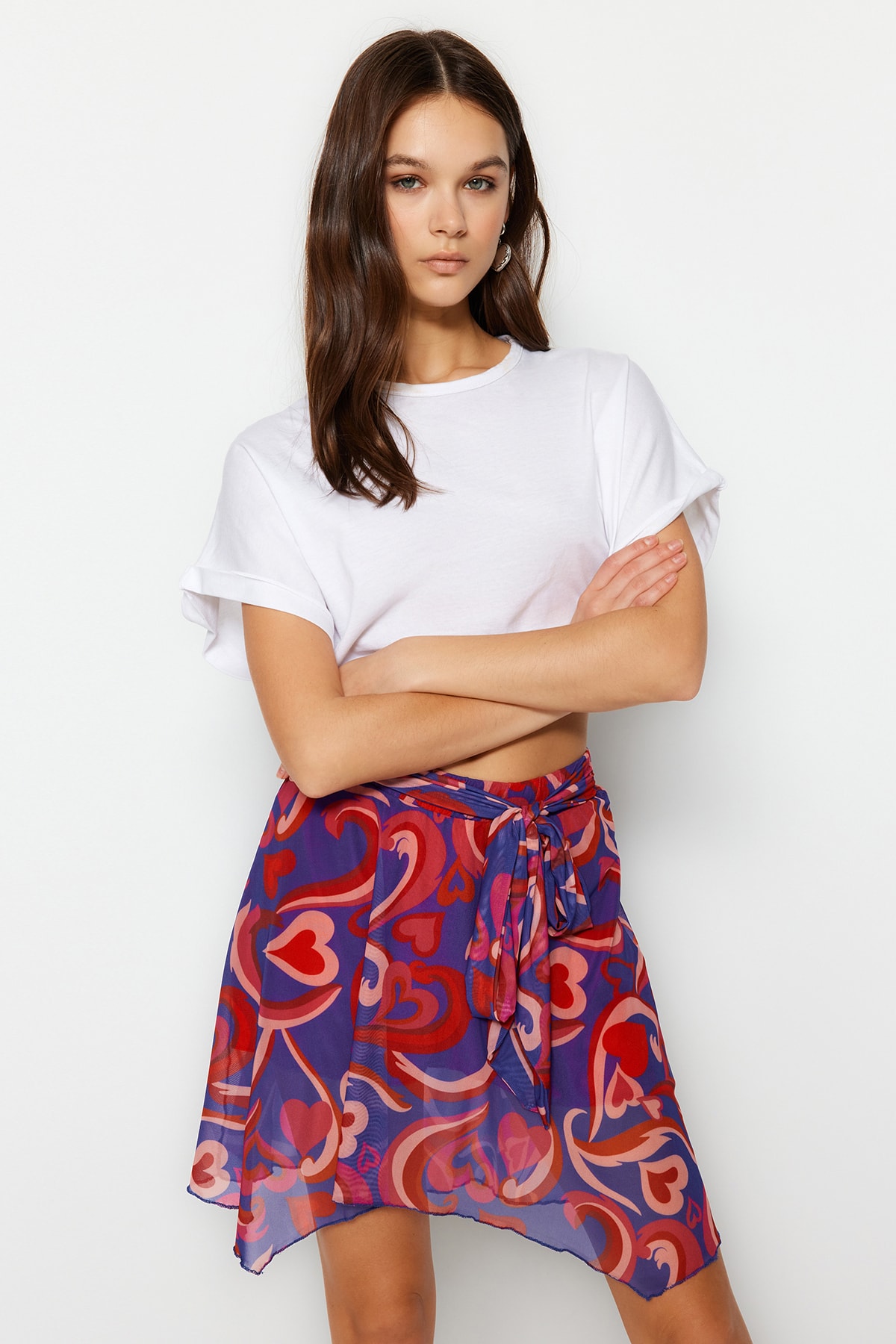 Trendyol Shorts - Pink - Normal Waist