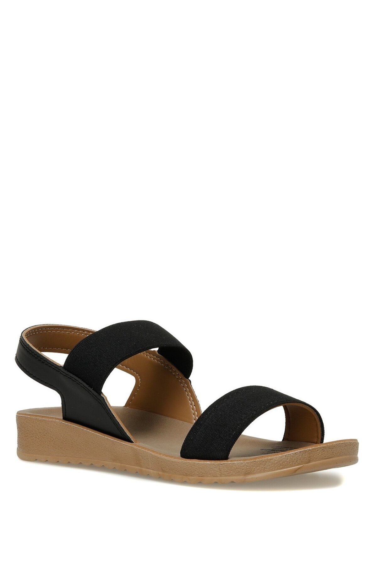 Polaris 161095.z3fx Women's Black Comfort Sandals