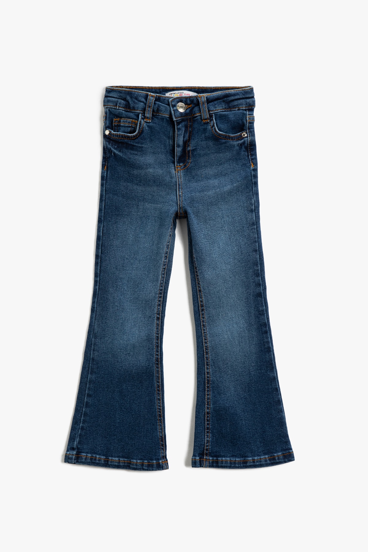 Koton Girl's Dark Indigo Jeans