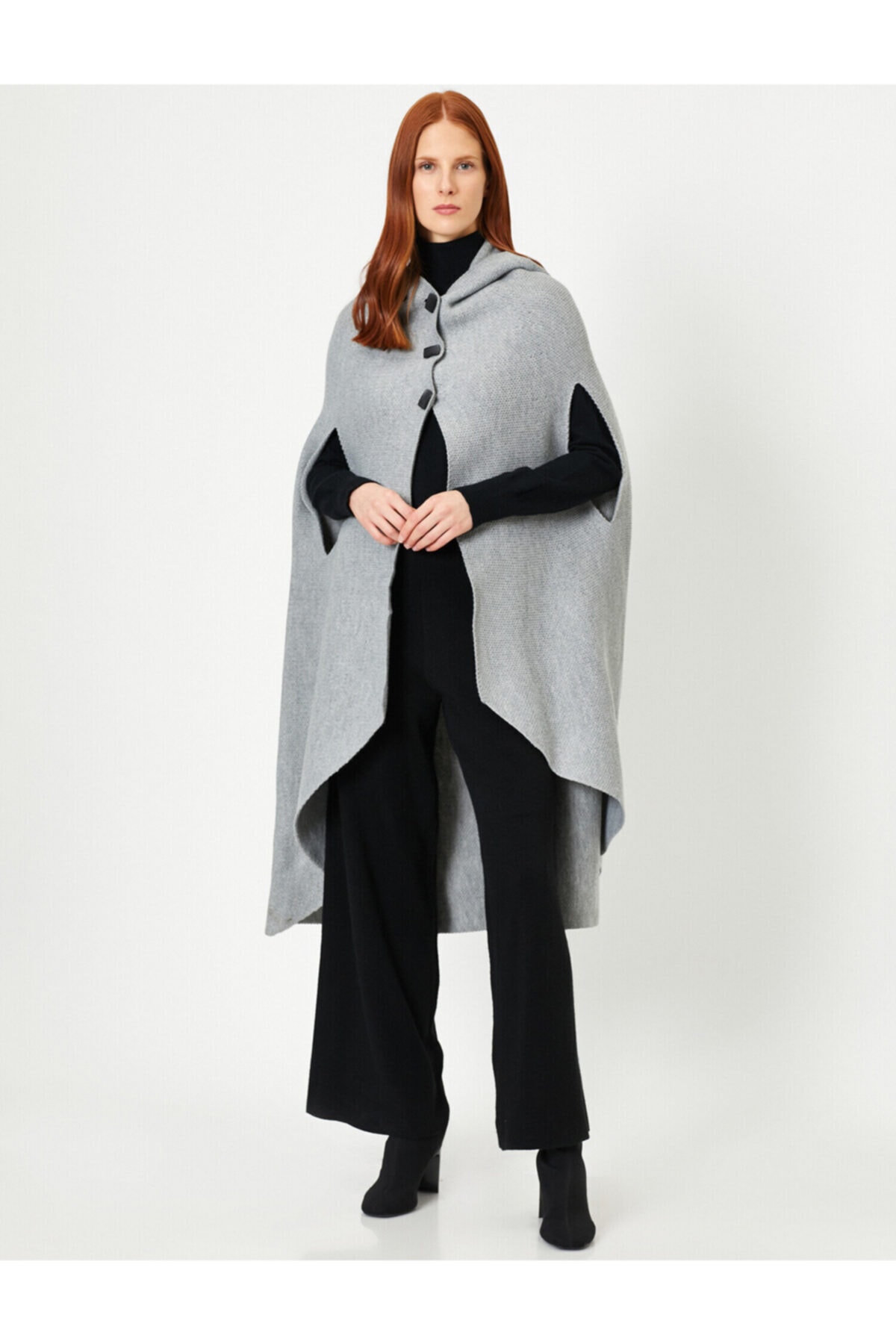 Koton Cardigan - Gray - Regular fit