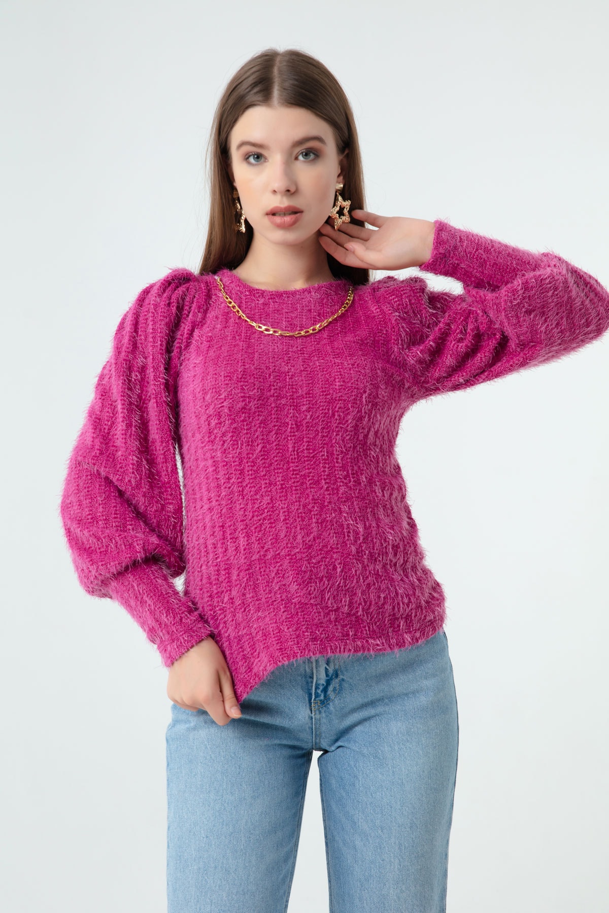 Lafaba Sweater - Pink - Regular fit