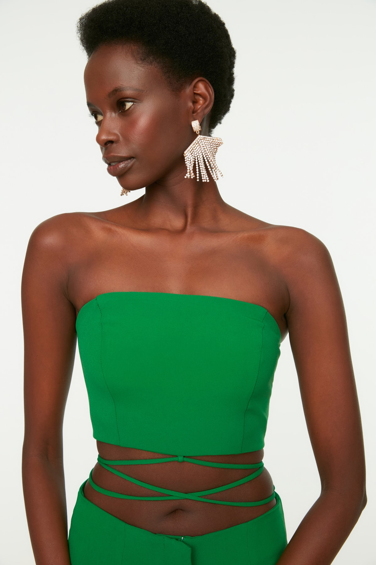 Crop top de dama, Trendyol Basic