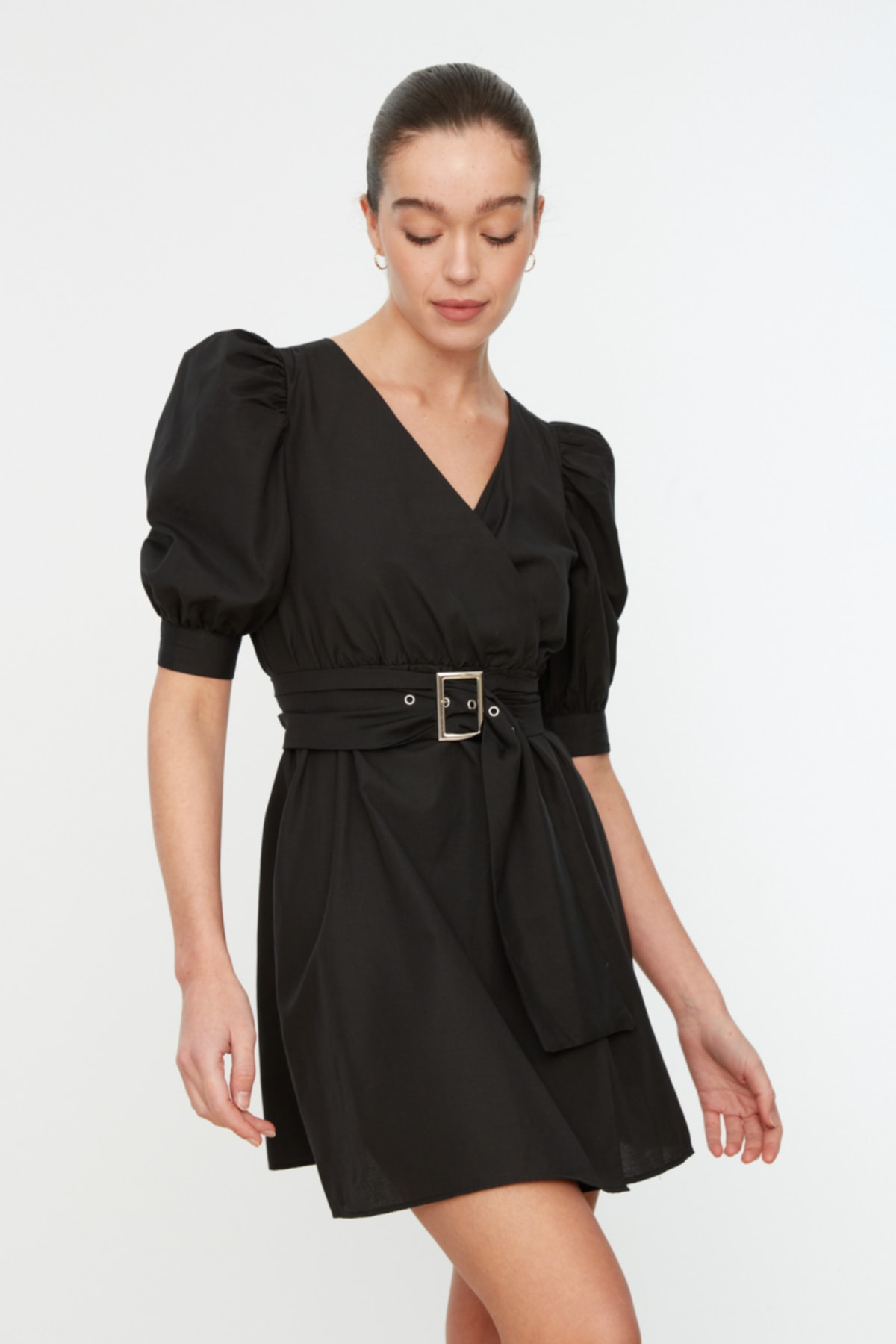 Rochie dama Trendyol Belt detailed