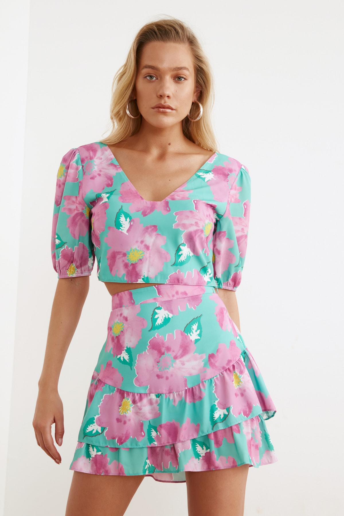 Set de dama Trendyol Floral Pattern
