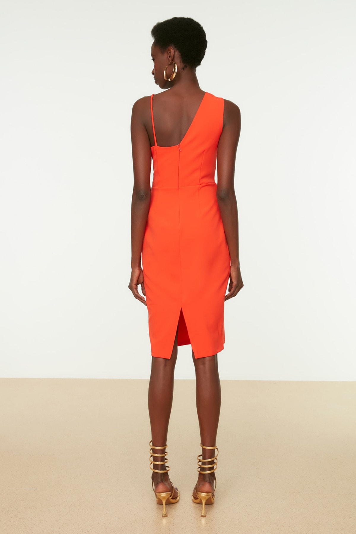 Rochie dama, Trendyol TPRSS22EL1391/Pomegranate flower