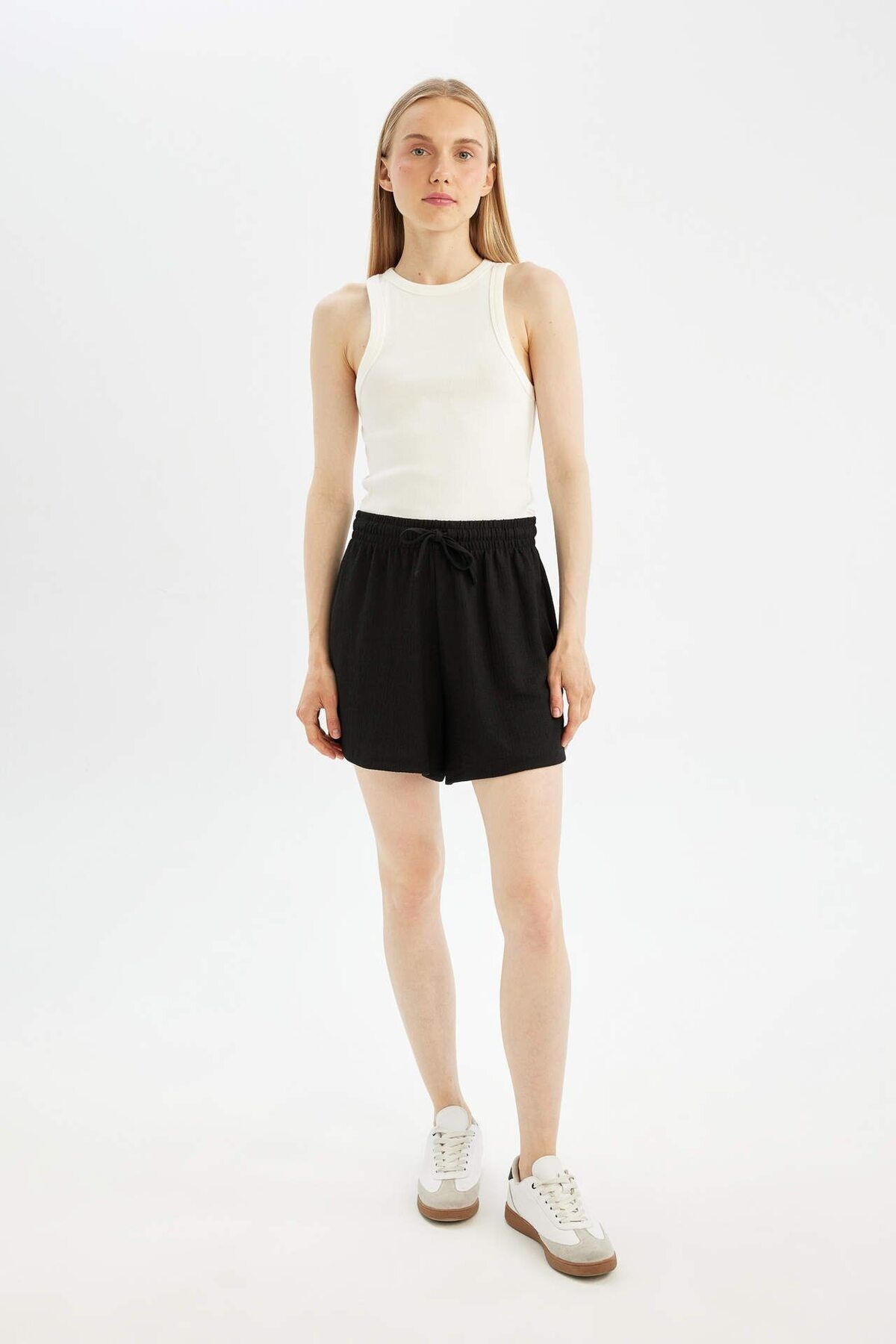 DEFACTO Cool Loose Fit Gusset Shorts