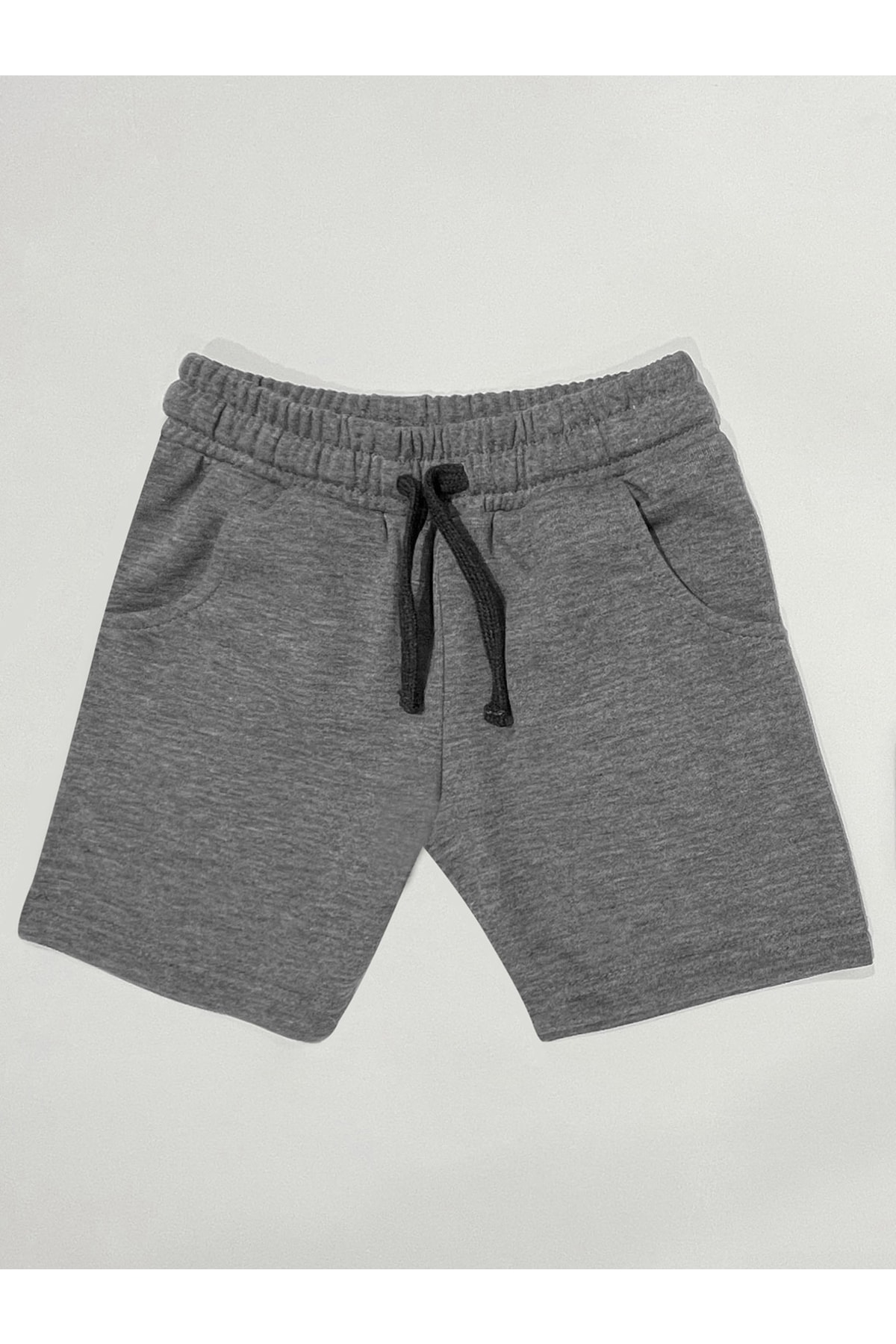 Levně Denokids Basic Boys' Gray Shorts