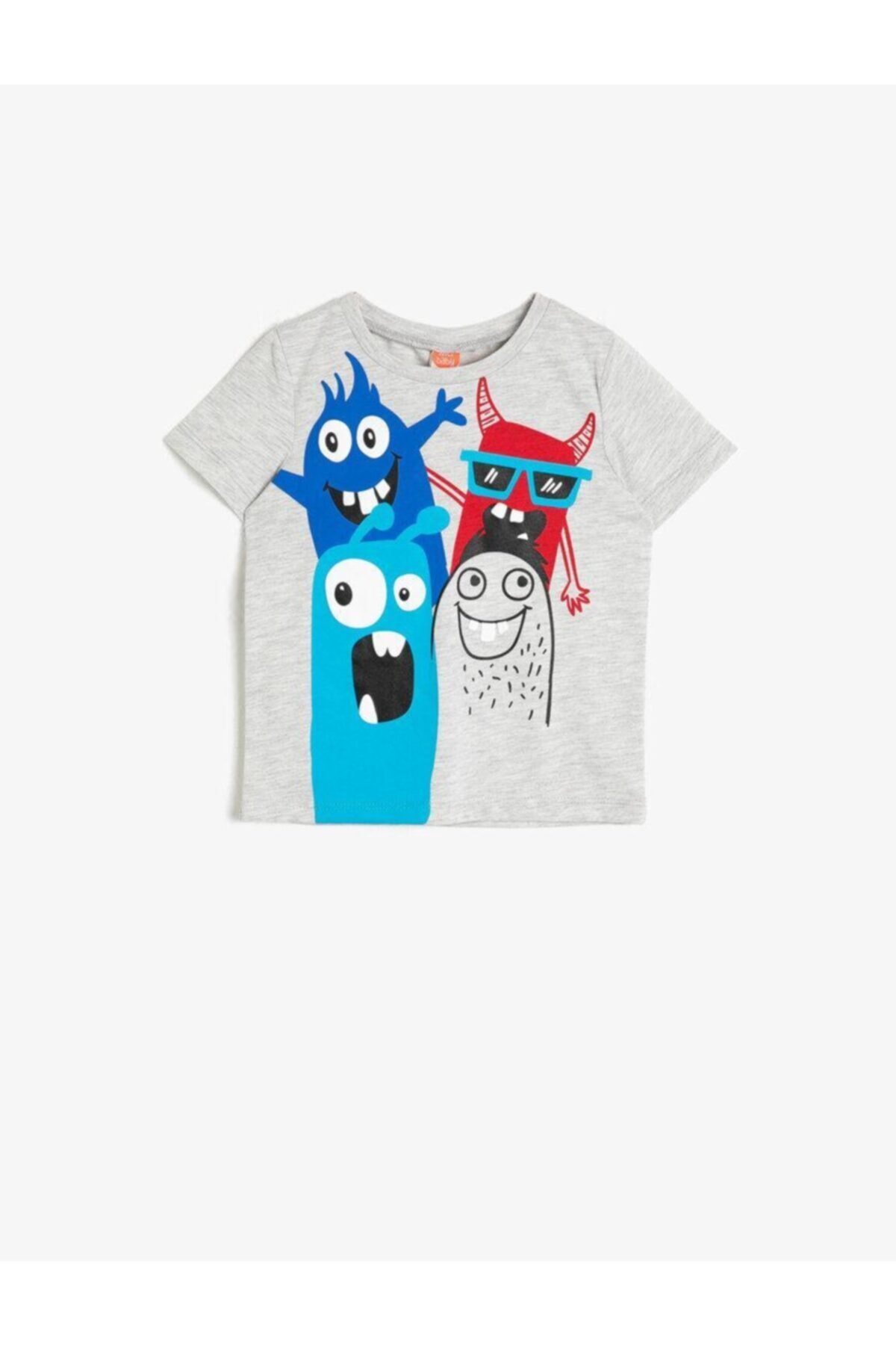 Koton Baby Boy Gray T-Shirt