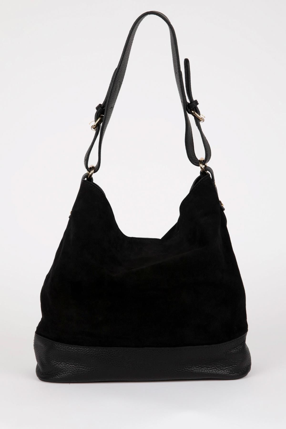 DEFACTO Women's Suede Shoulder Bag