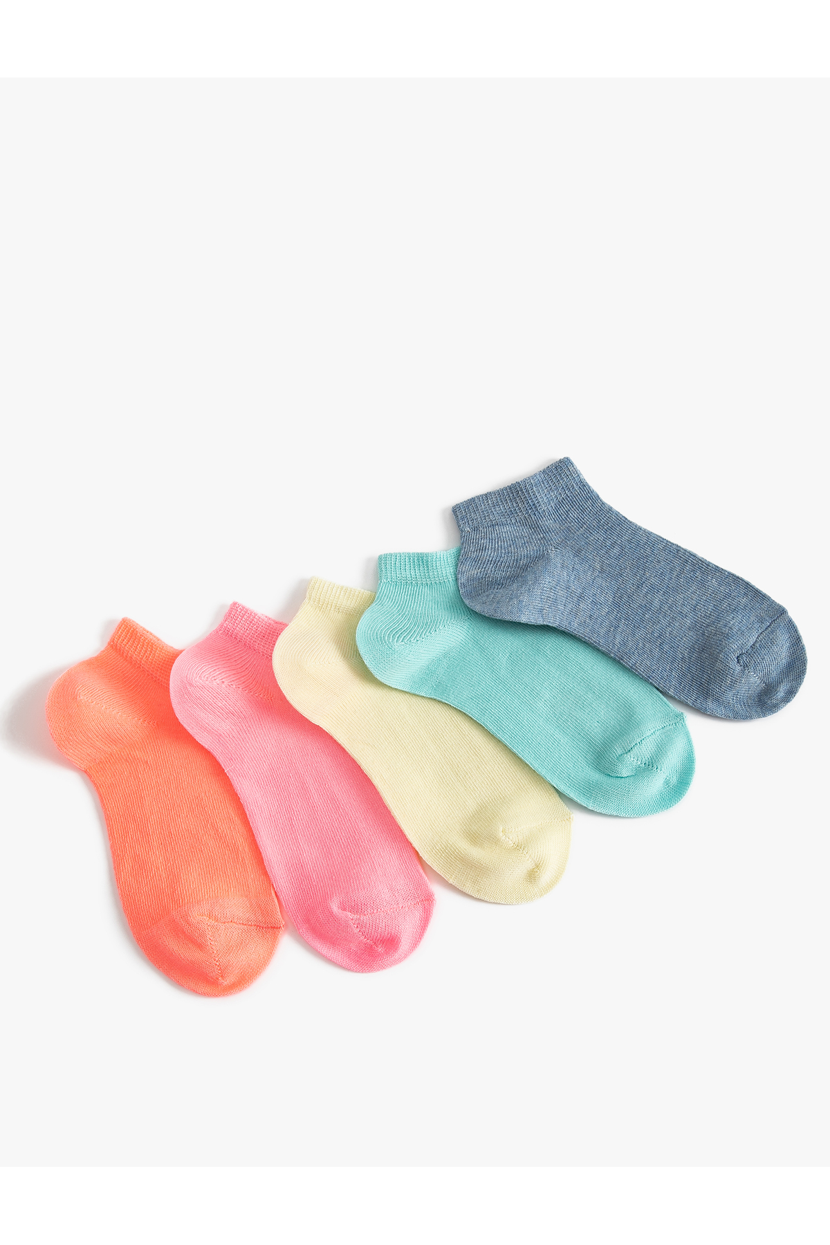 Levně Koton 5-Piece Multi Color Basic Booties Socks Set
