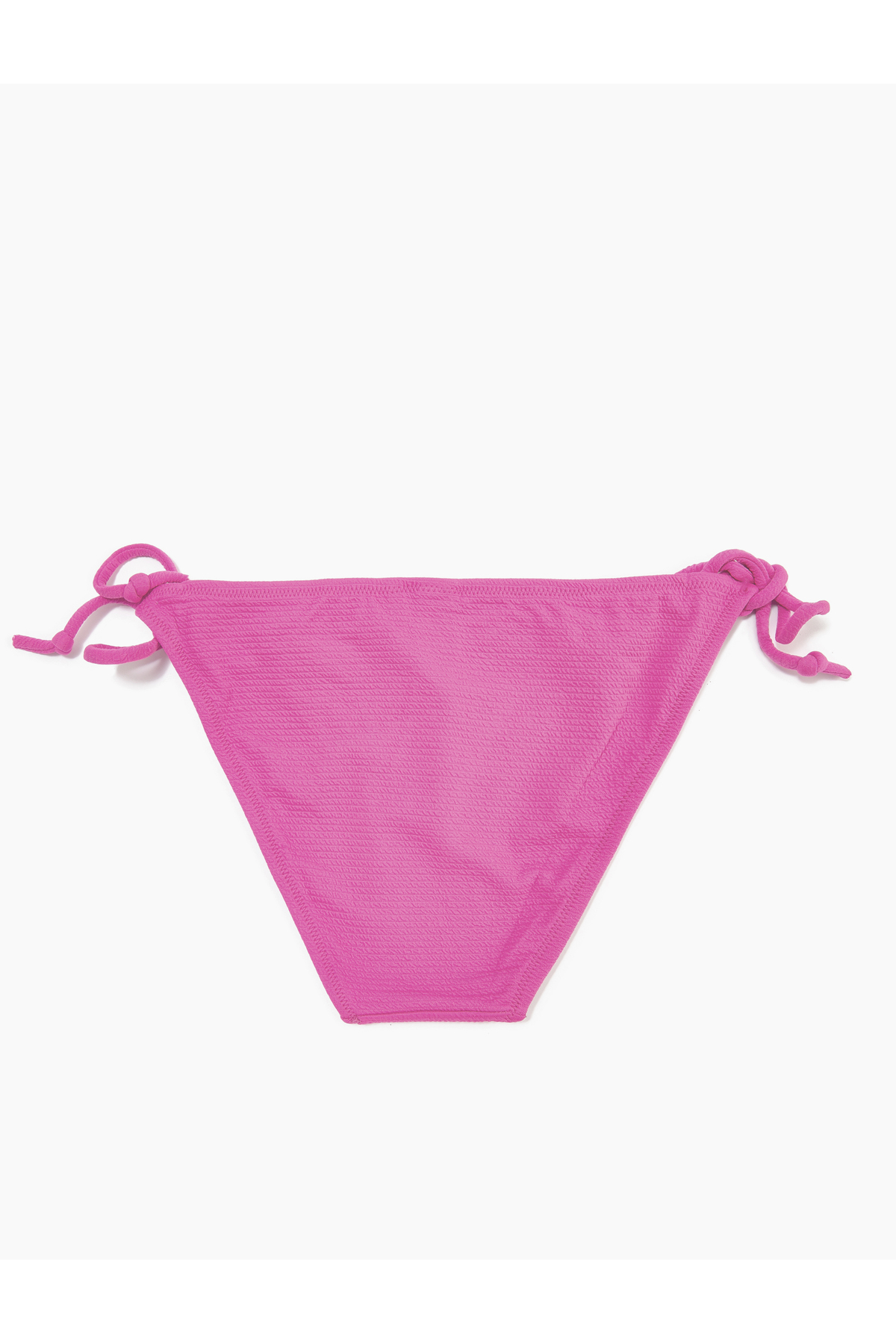 Koton Brazilian Bikini Bottom Basic Textured Side Tie Detaliu