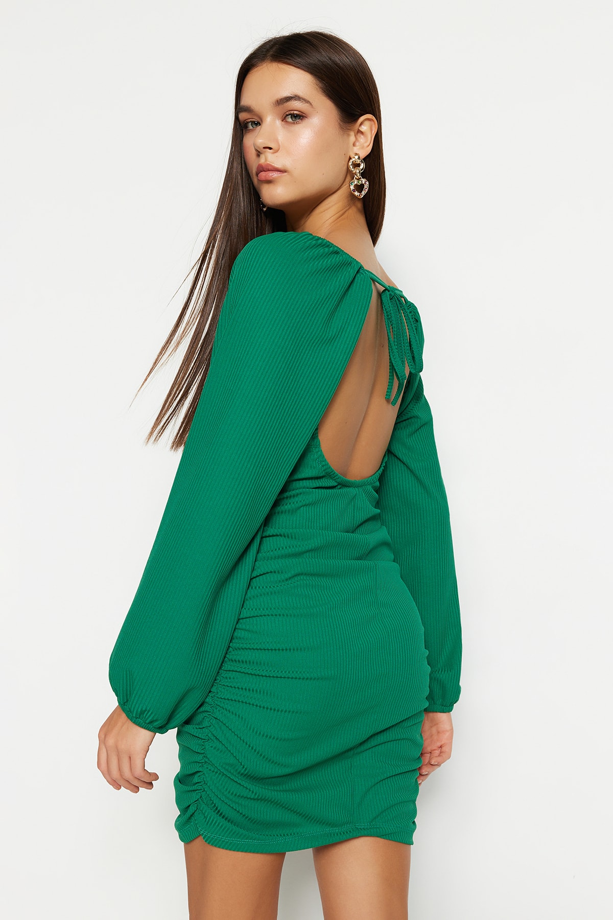 Trendyol Dress - Green - Bodycon